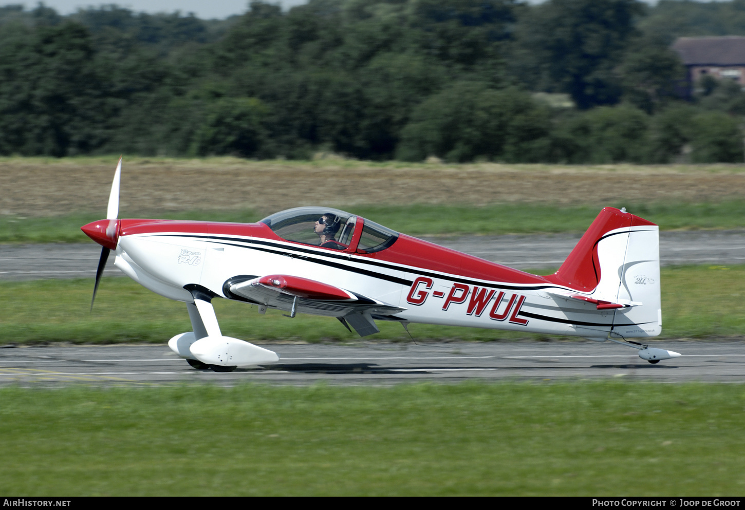 Aircraft Photo of G-PWUL | Van's RV-6 | AirHistory.net #437637