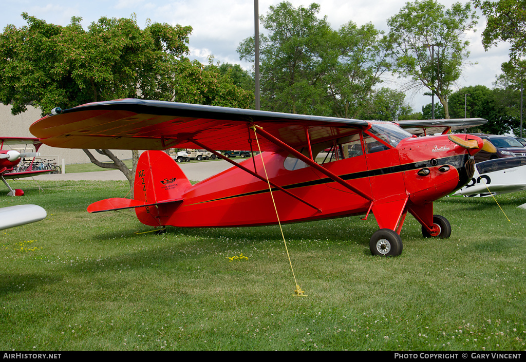 Aircraft Photo of N24116 | Funk B-75L | AirHistory.net #437667