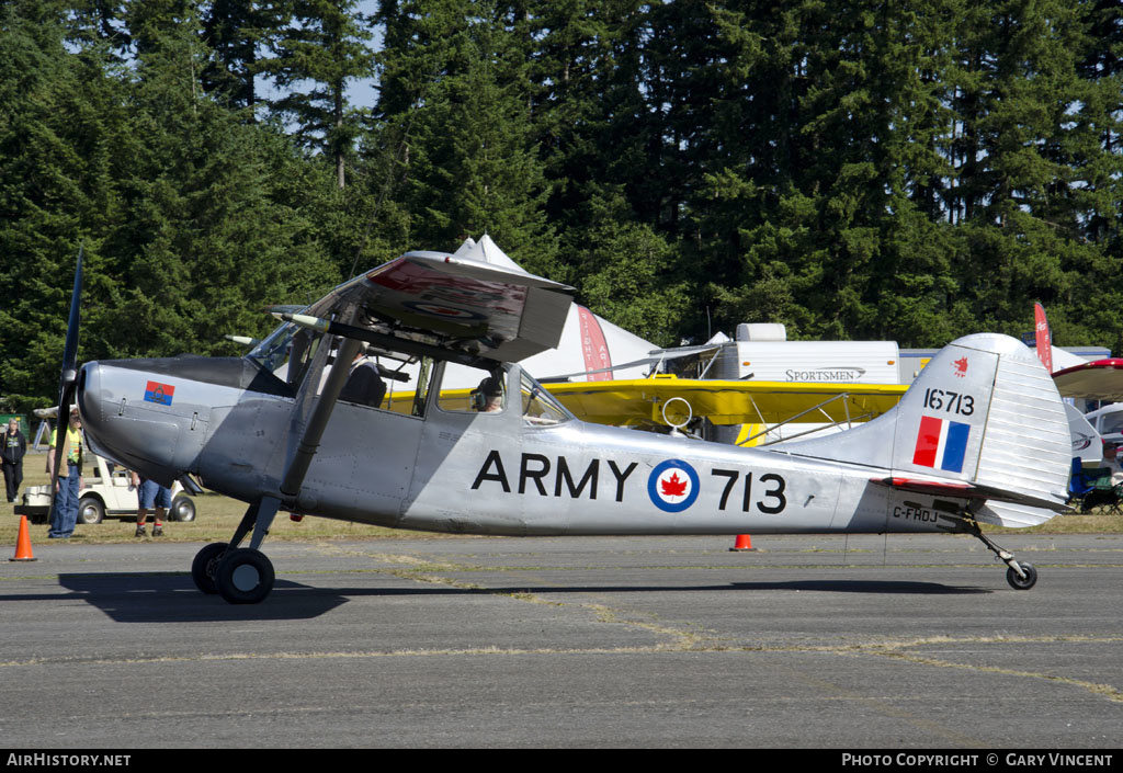 Aircraft Photo of C-FHDJ / 16713 | Cessna L-19A Bird Dog | Canada - Army | AirHistory.net #437668