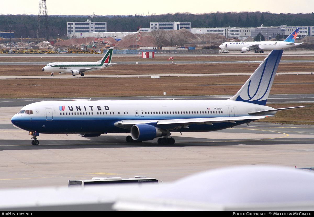 Aircraft Photo of N647UA | Boeing 767-322/ER | United Airlines | AirHistory.net #437670