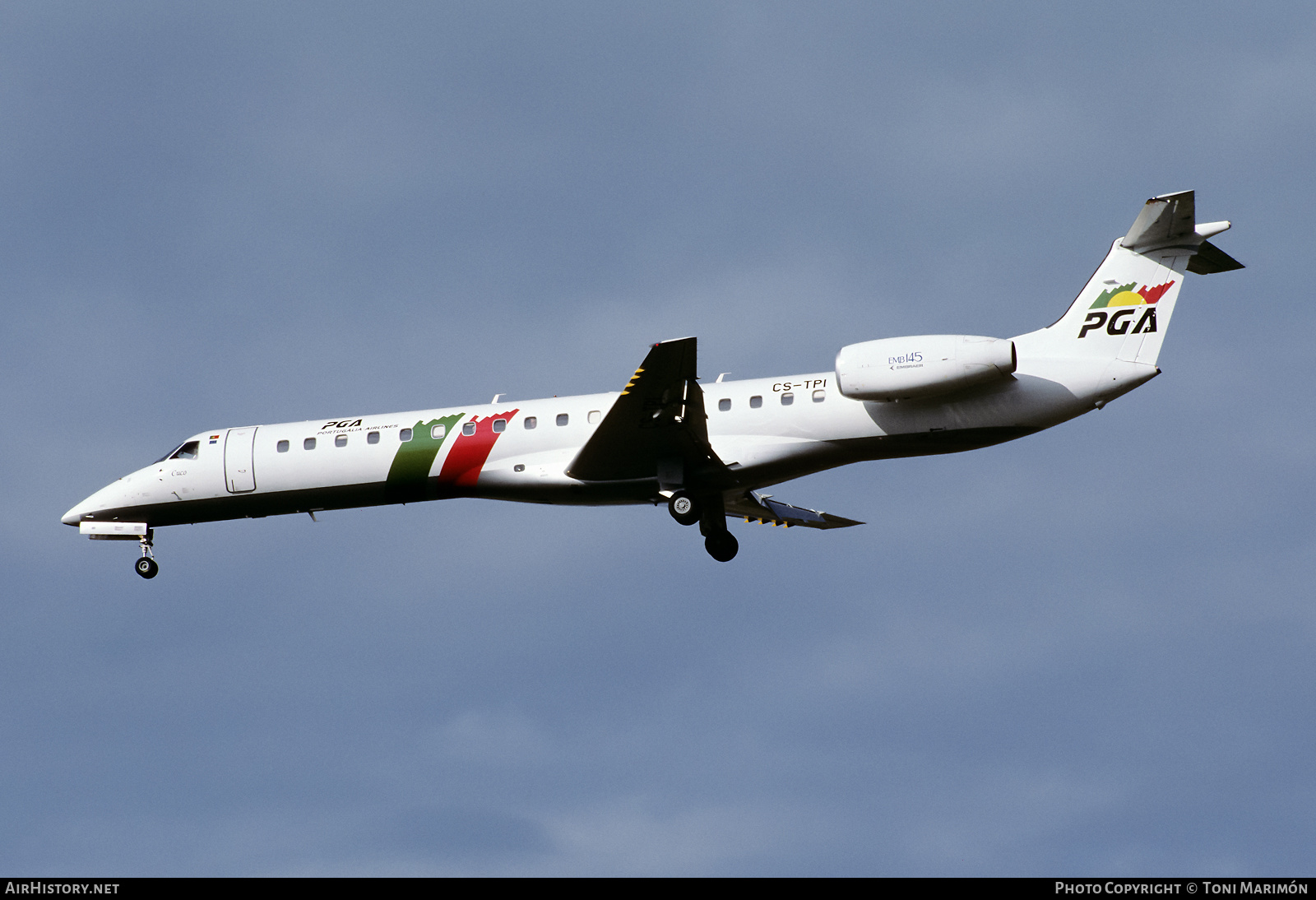 Aircraft Photo of CS-TPI | Embraer ERJ-145EP (EMB-145EP) | Portugália Airlines - PGA | AirHistory.net #437673