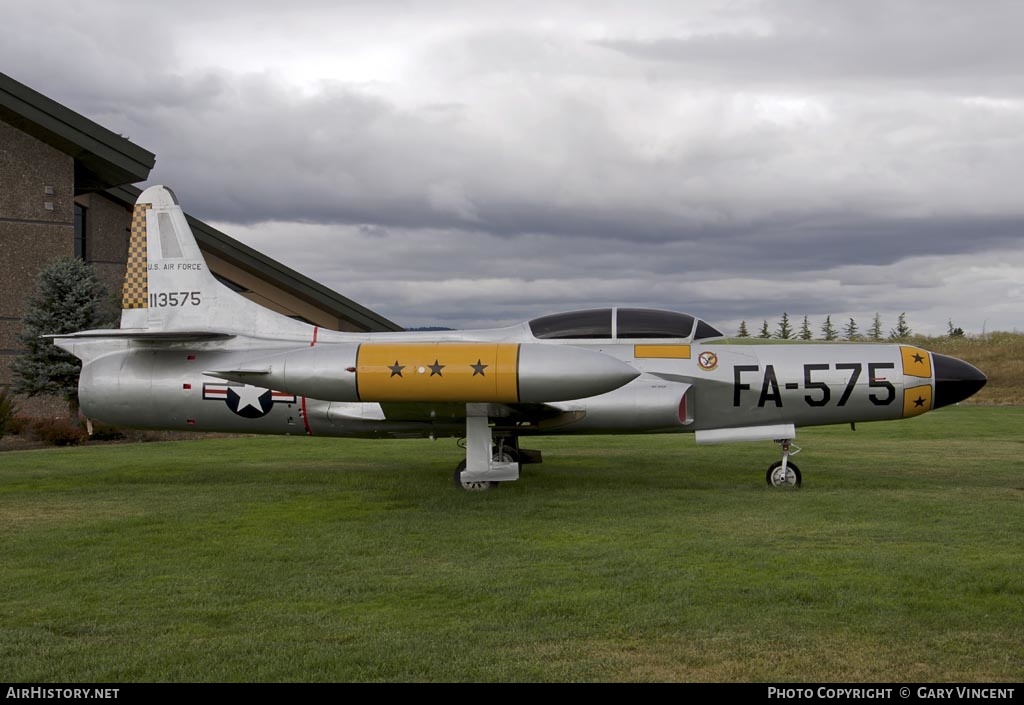 Aircraft Photo of 51-13575 / 113575 | Lockheed F-94C Starfire | USA - Air Force | AirHistory.net #437679