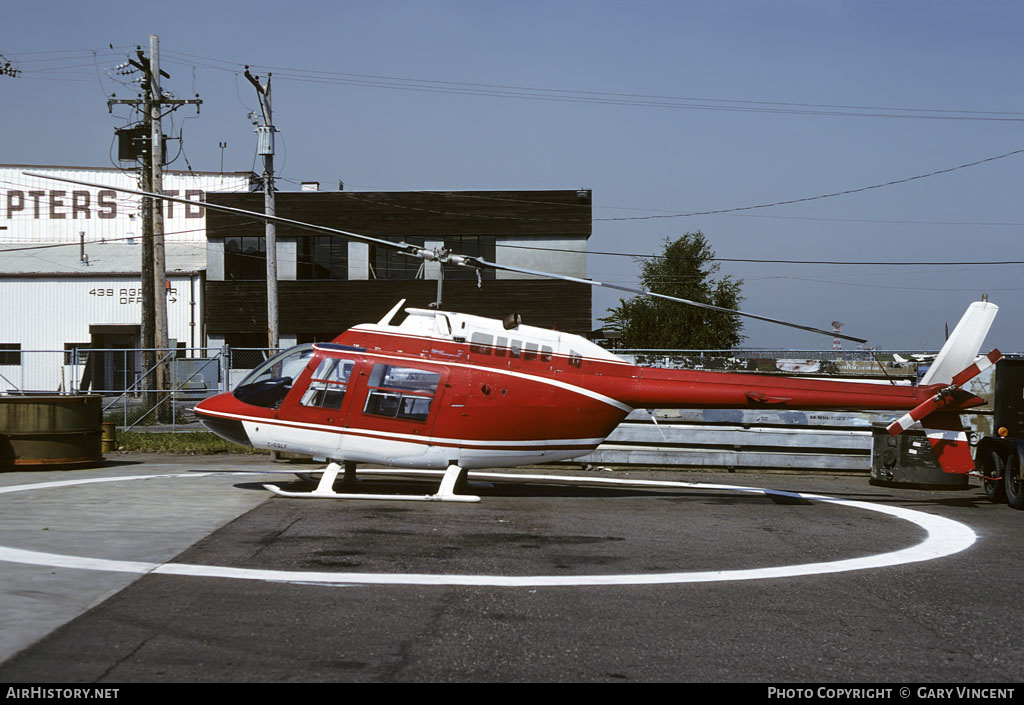 Aircraft Photo of C-GQLF | Bell 206B-2 JetRanger II | AirHistory.net #437694