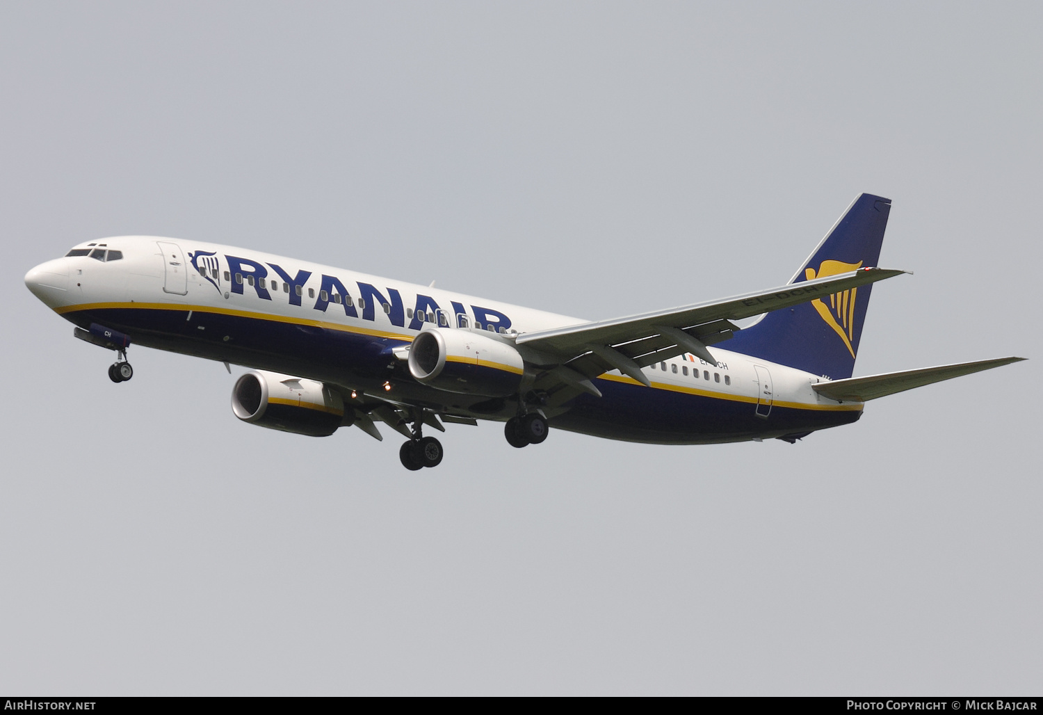 Aircraft Photo of EI-DCH | Boeing 737-8AS | Ryanair | AirHistory.net #437709