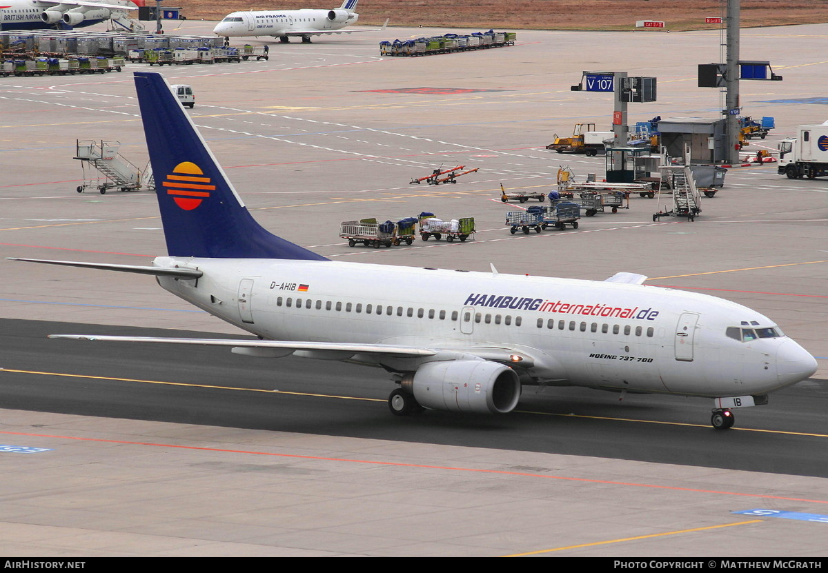 Aircraft Photo of D-AHIB | Boeing 737-73S | Hamburg International | AirHistory.net #437710