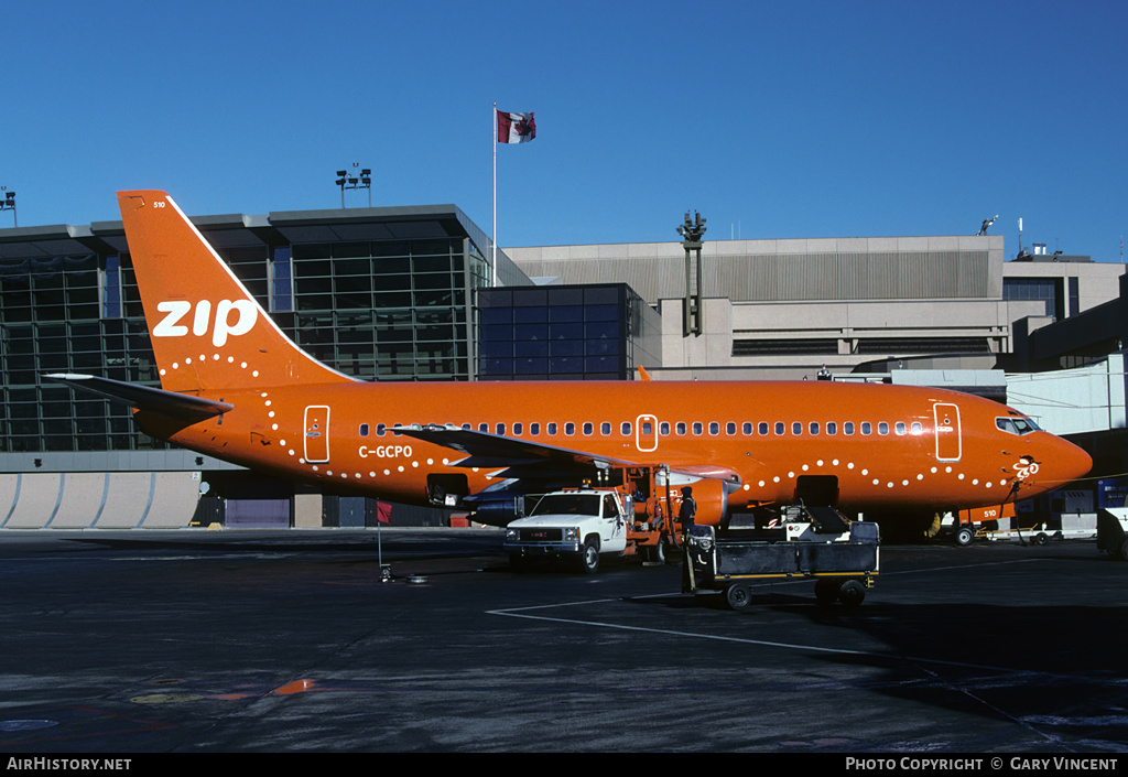 Aircraft Photo of C-GCPO | Boeing 737-217/Adv | Zip Air | AirHistory.net #437715