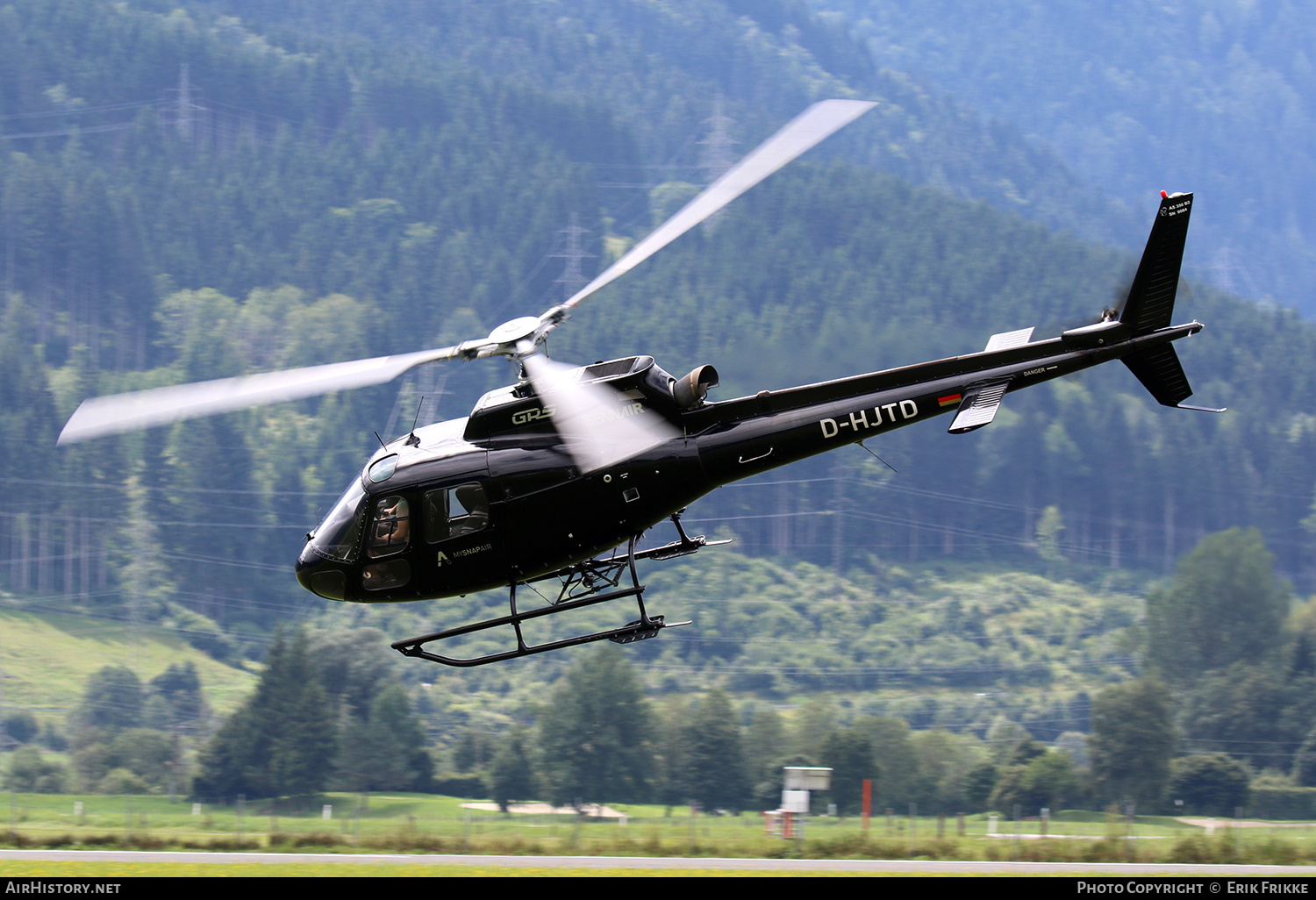 Aircraft Photo of D-HJTD | Aerospatiale AS-350B-2 Ecureuil | Sennair | AirHistory.net #437736