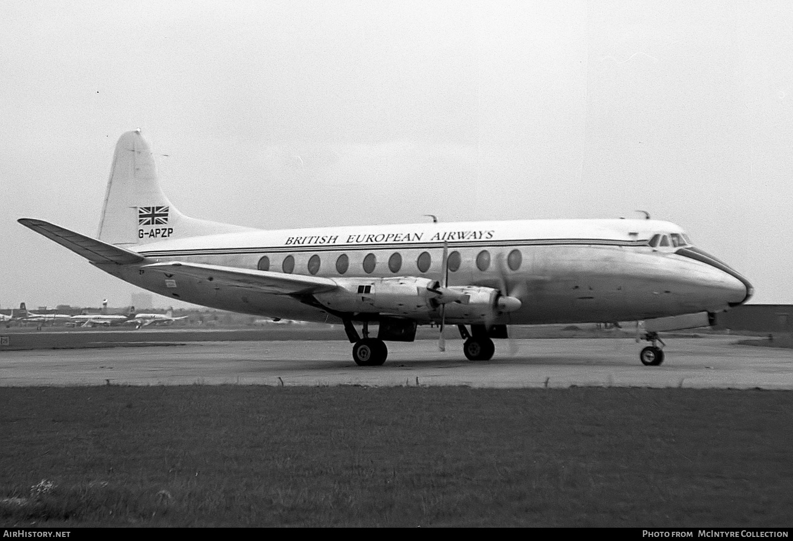 Aircraft Photo of G-APZP | Vickers 779D Viscount | BEA - British European Airways | AirHistory.net #437748