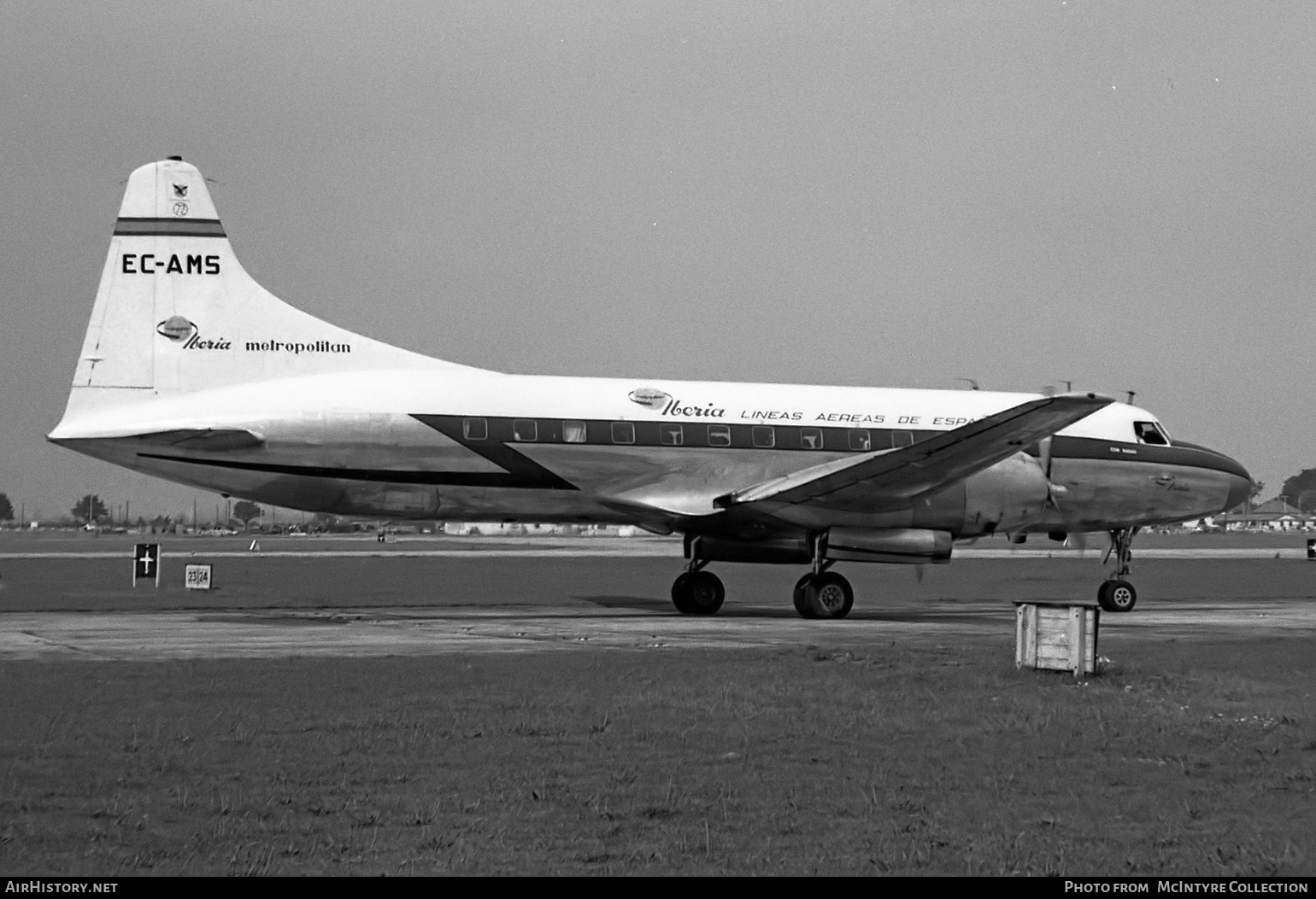 Aircraft Photo of EC-AMS | Convair 440-80 Metropolitan | Iberia | AirHistory.net #437755