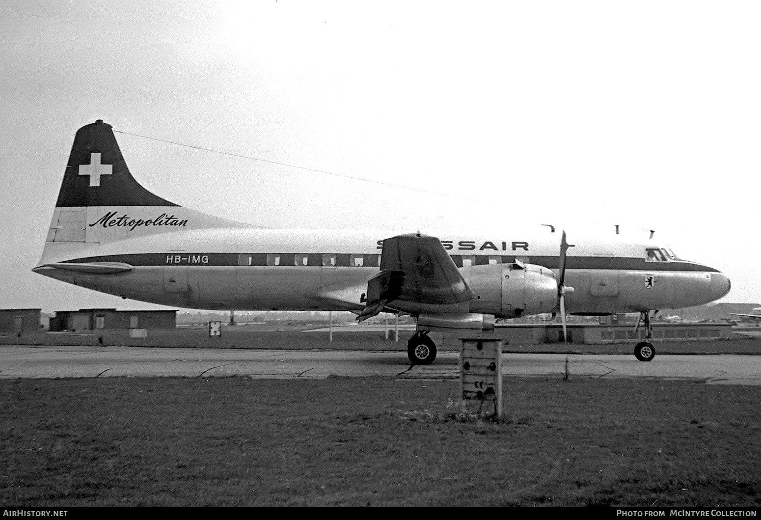 Aircraft Photo of HB-IMG | Convair 440-11 Metropolitan | Swissair | AirHistory.net #437758