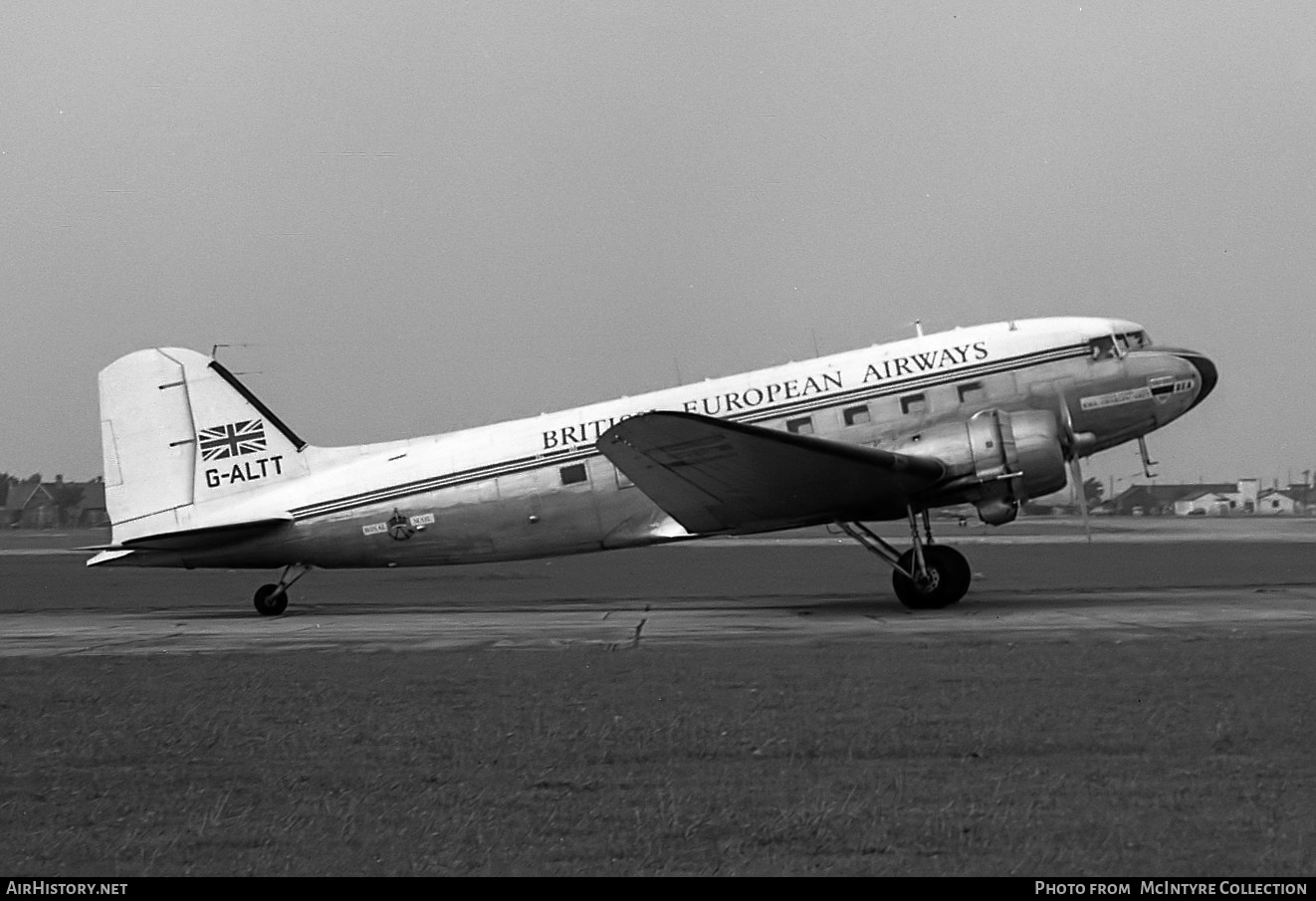 Aircraft Photo of G-ALTT | Douglas C-47A Dakota Mk.3 | BEA - British European Airways | AirHistory.net #437761