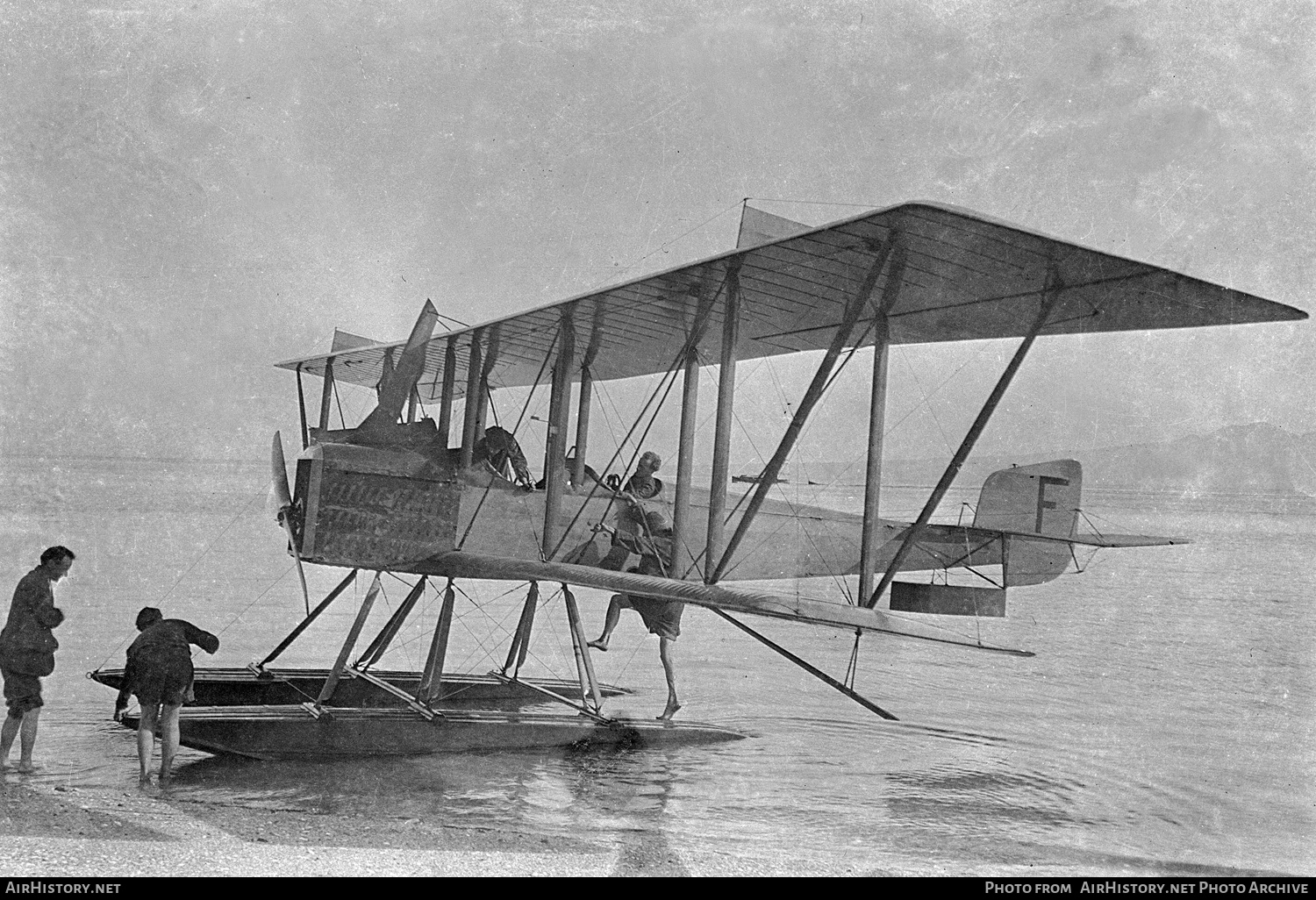 Aircraft Photo of No Reg | Boeing 1 B&W | AirHistory.net #437769