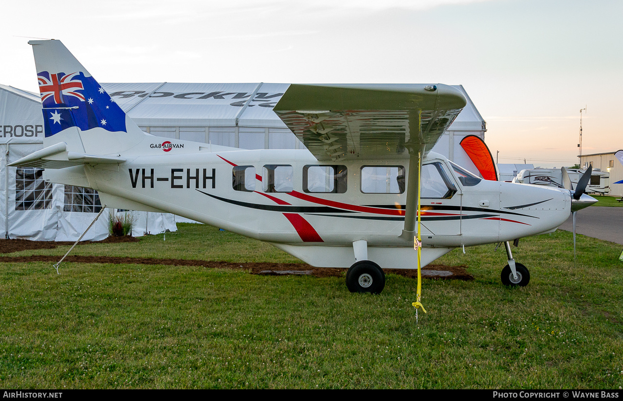 Aircraft Photo of VH-EHH | GippsAero GA8-TC320 Airvan | AirHistory.net #437773