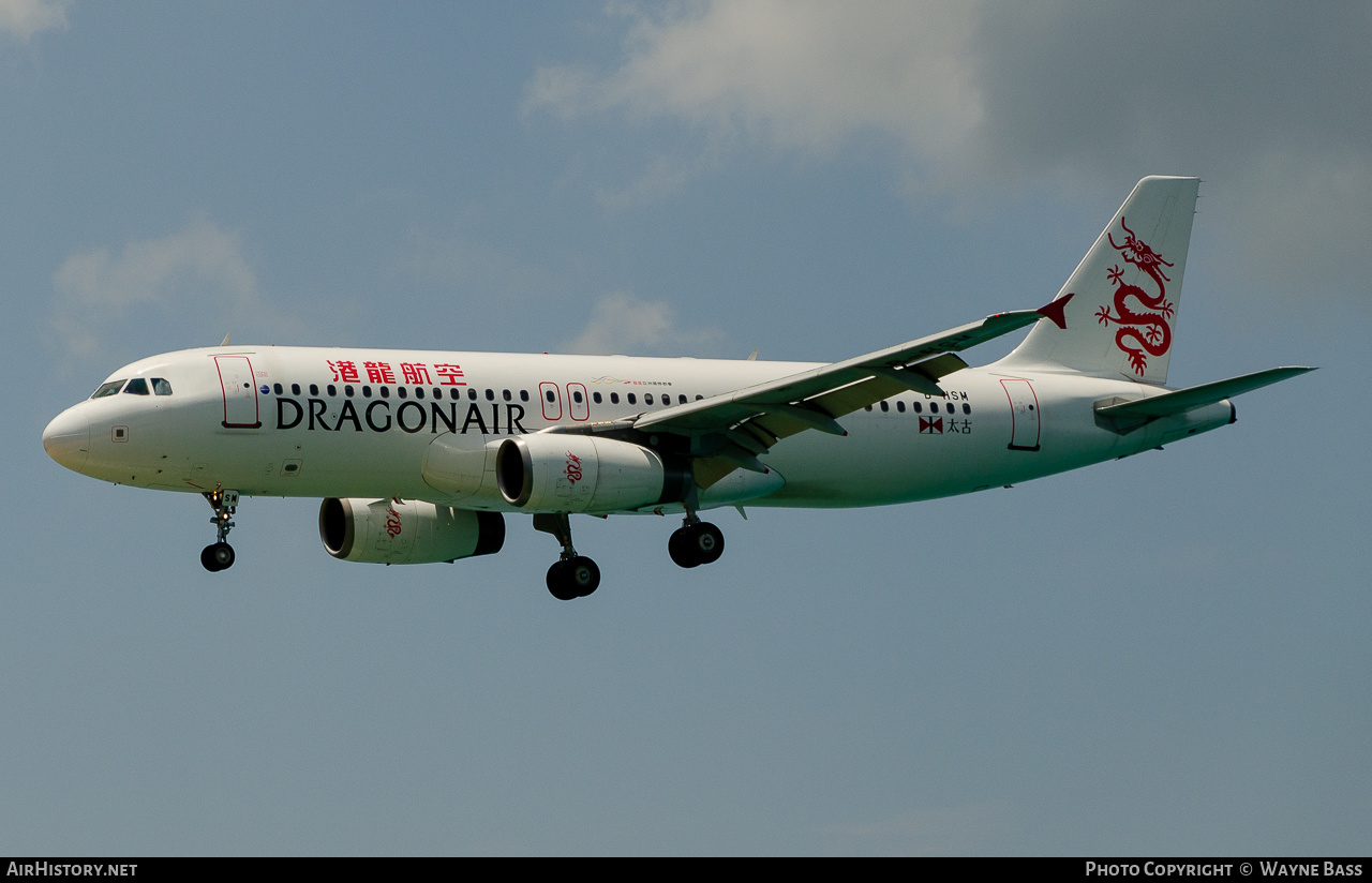 Aircraft Photo of B-HSM | Airbus A320-232 | Dragonair | AirHistory.net #437781