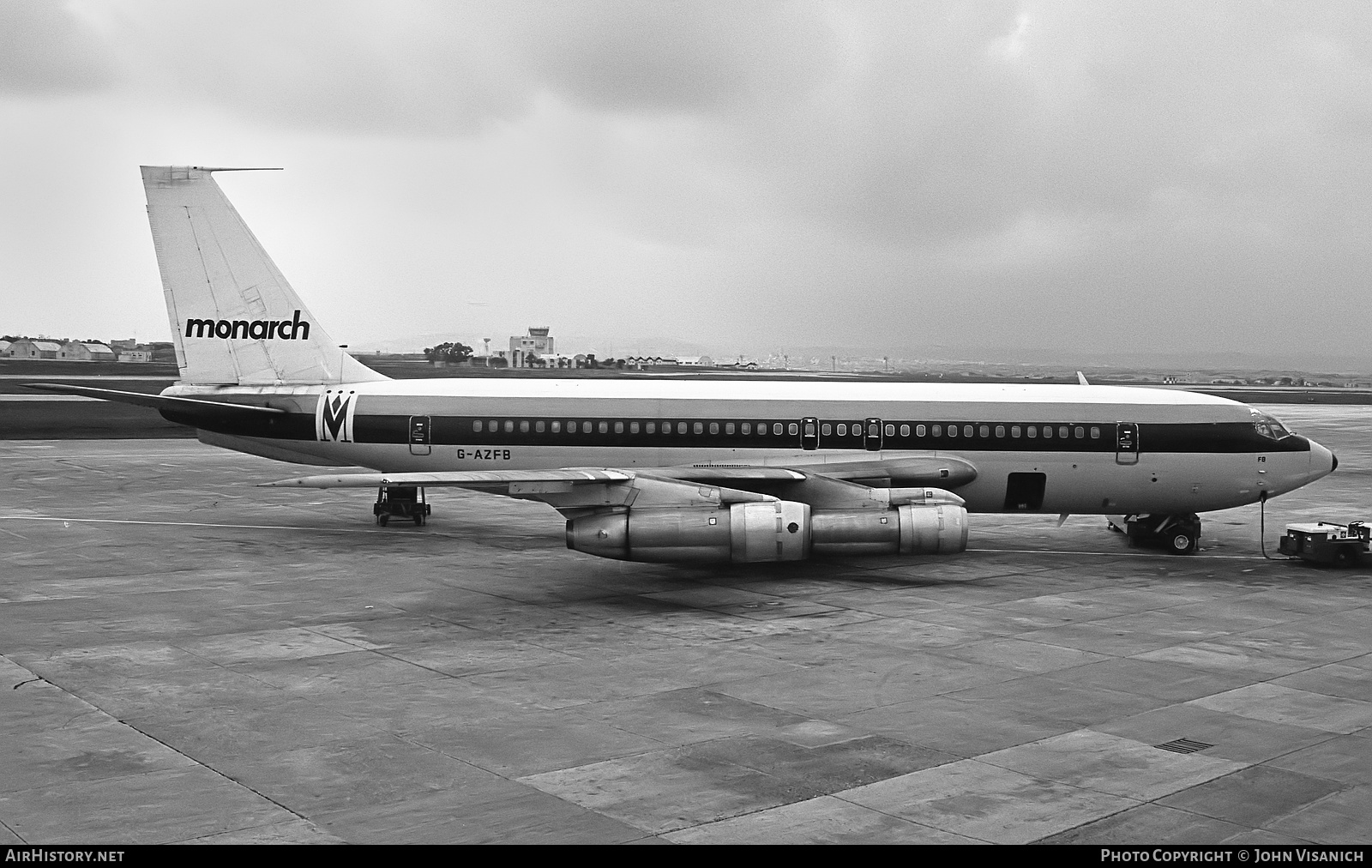 Aircraft Photo of G-AZFB | Boeing 720-051B | Monarch Airlines | AirHistory.net #437786