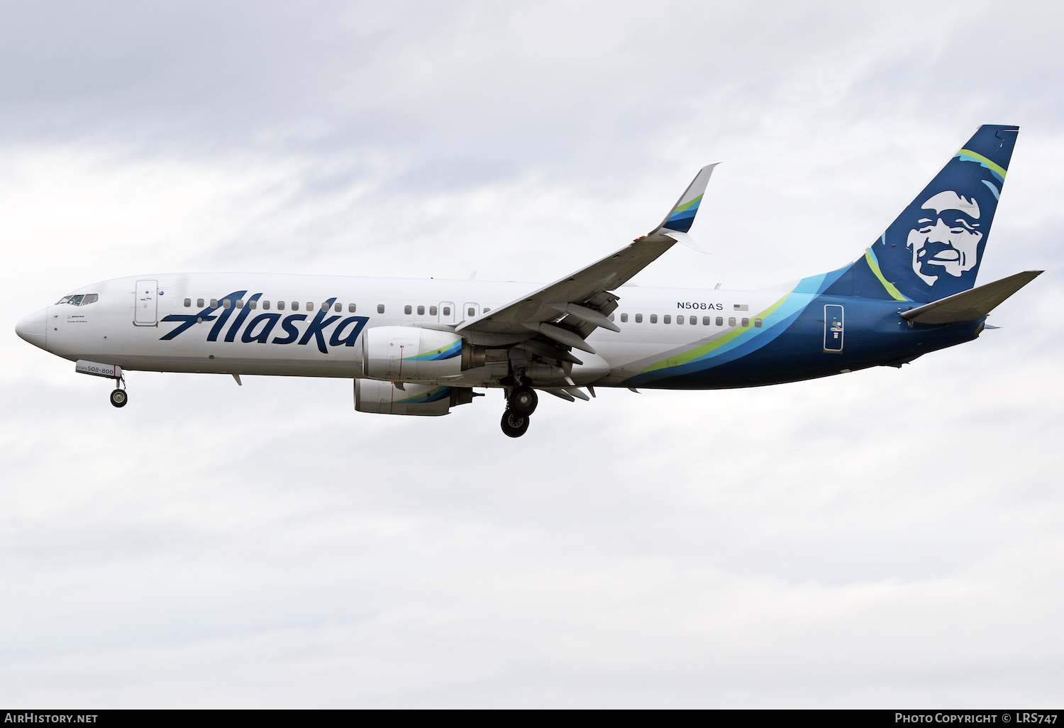 Aircraft Photo of N508AS | Boeing 737-890 | Alaska Airlines | AirHistory.net #437806