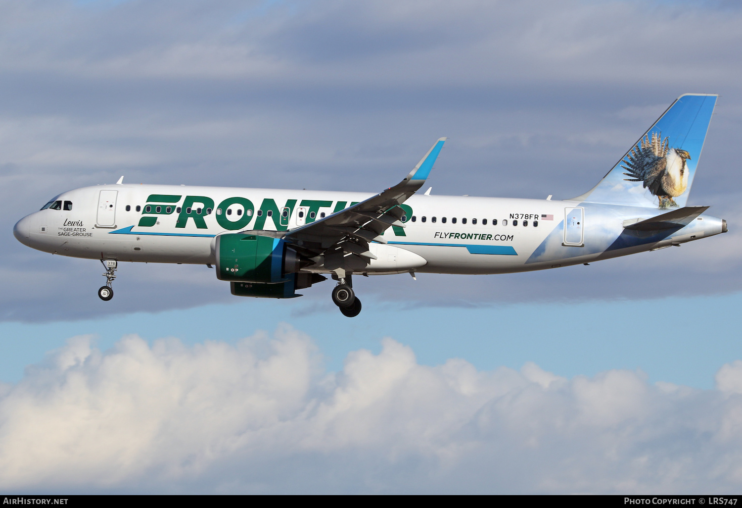 Aircraft Photo of N378FR | Airbus A320-251N | Frontier Airlines | AirHistory.net #437811
