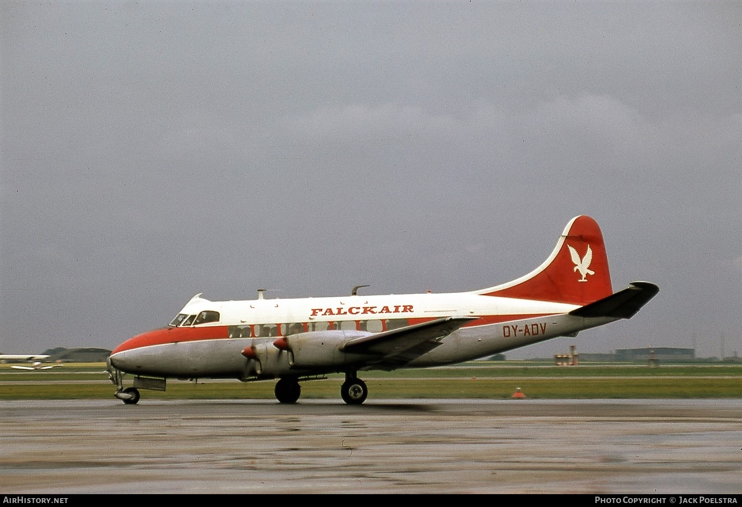 Aircraft Photo of OY-ADV | De Havilland D.H. 114 Heron 2B | Falck Air | AirHistory.net #437820