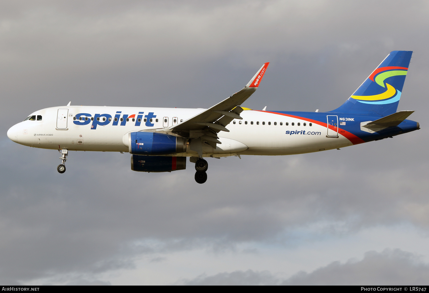 Aircraft Photo of N631NK | Airbus A320-232 | Spirit Airlines | AirHistory.net #437821