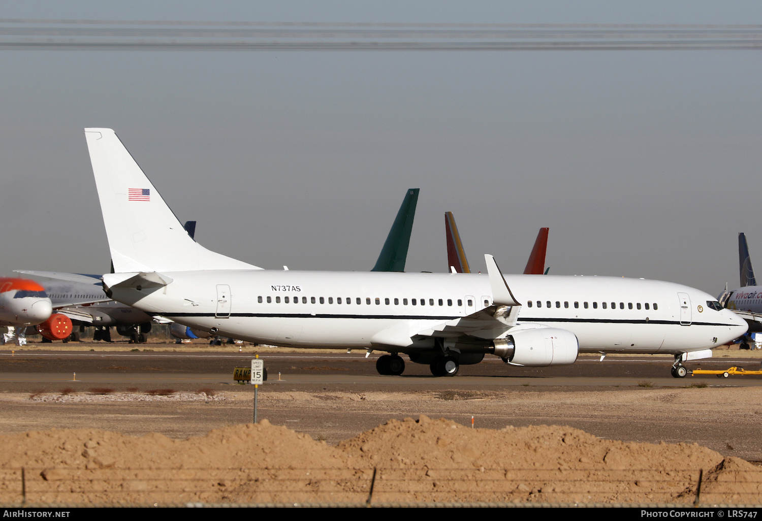Aircraft Photo of N737AS | Boeing 737-8Q8 | AirHistory.net #437826