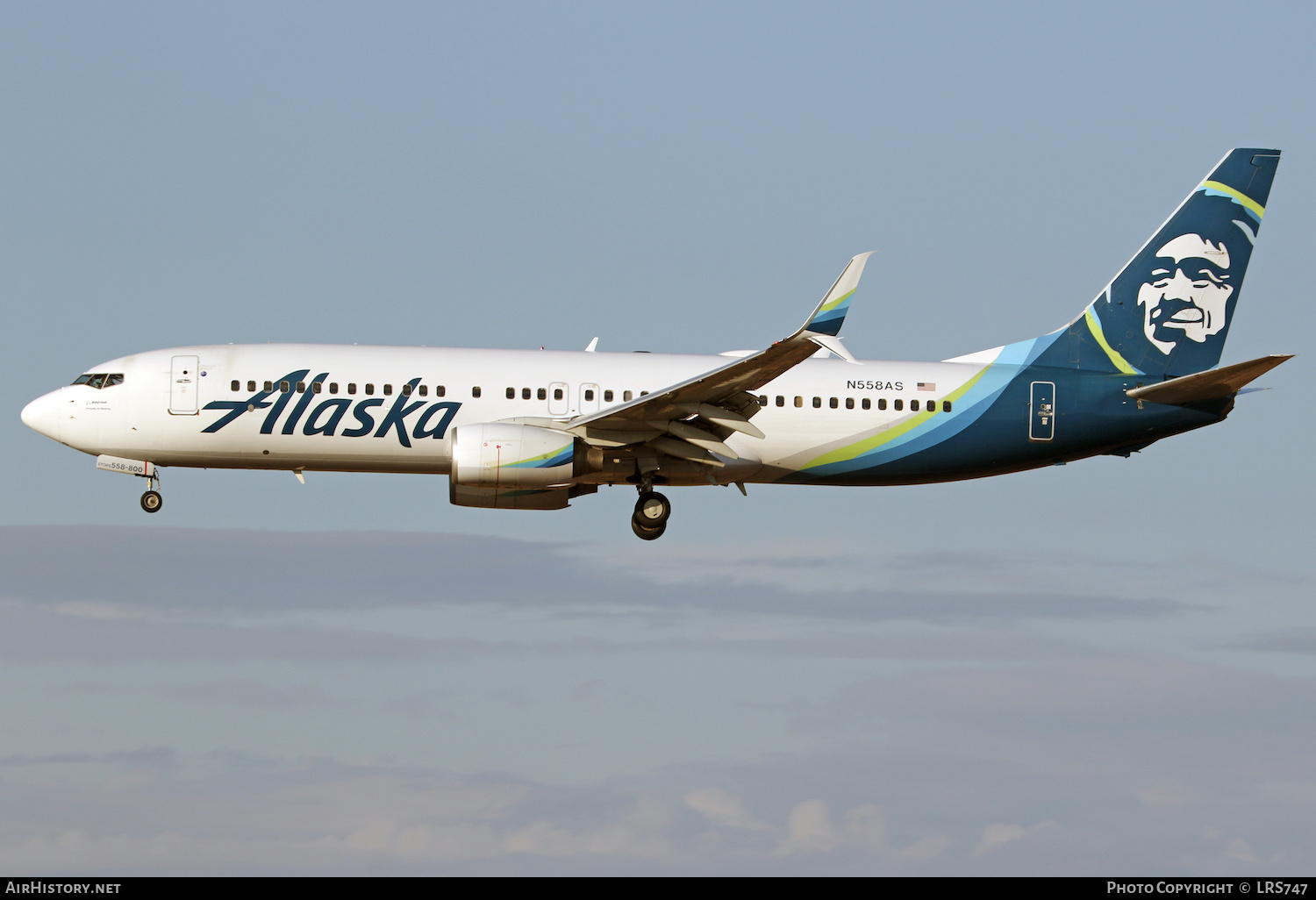 Aircraft Photo of N558AS | Boeing 737-890 | Alaska Airlines | AirHistory.net #437832