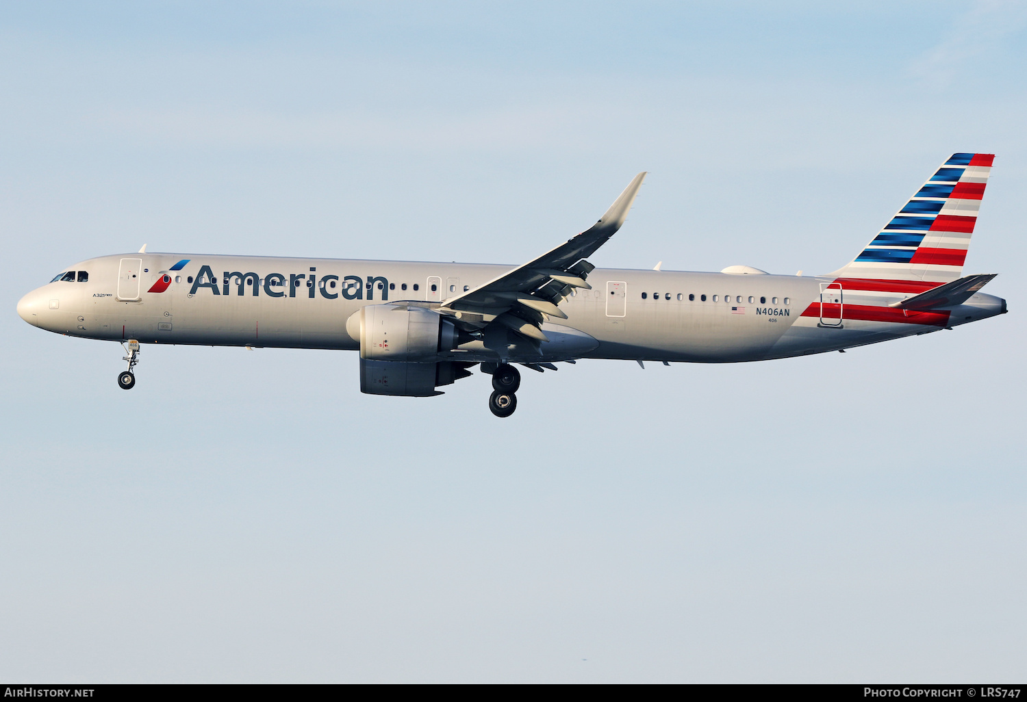 Aircraft Photo of N406AN | Airbus A321-253NX | American Airlines | AirHistory.net #437842