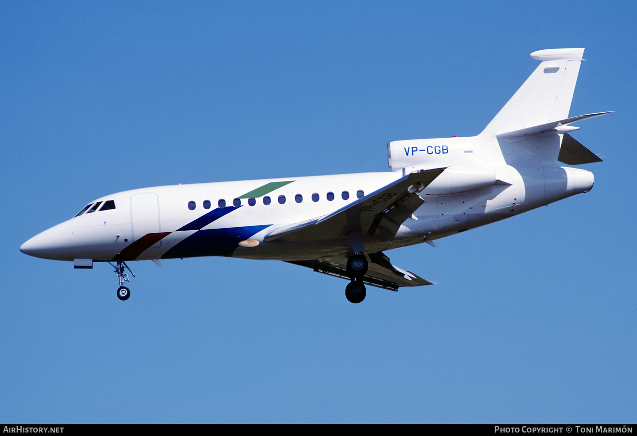Aircraft Photo of VP-CGB | Dassault Falcon 900B | AirHistory.net #437859