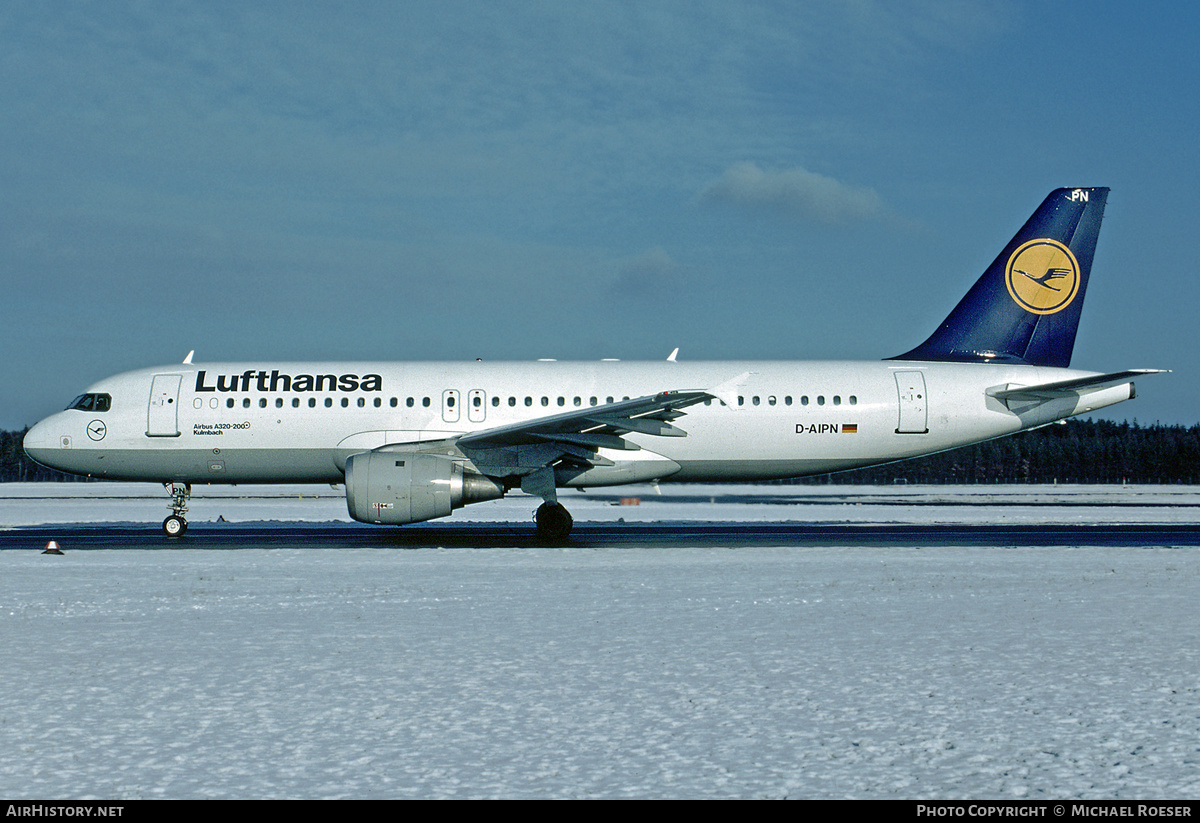 Aircraft Photo of D-AIPN | Airbus A320-211 | Lufthansa | AirHistory.net #437908