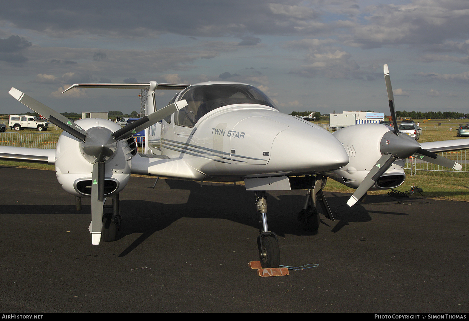 Aircraft Photo of G-HANG | Diamond DA42 Twin Star | AirHistory.net #437935