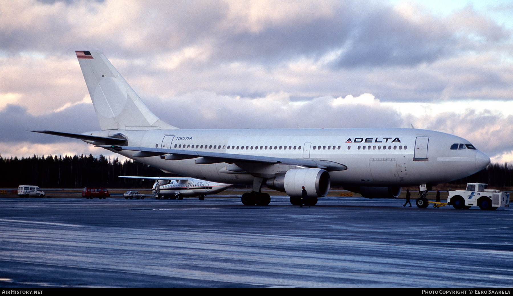 Aircraft Photo of N807PA | Airbus A310-222 | Delta Air Lines | AirHistory.net #437941