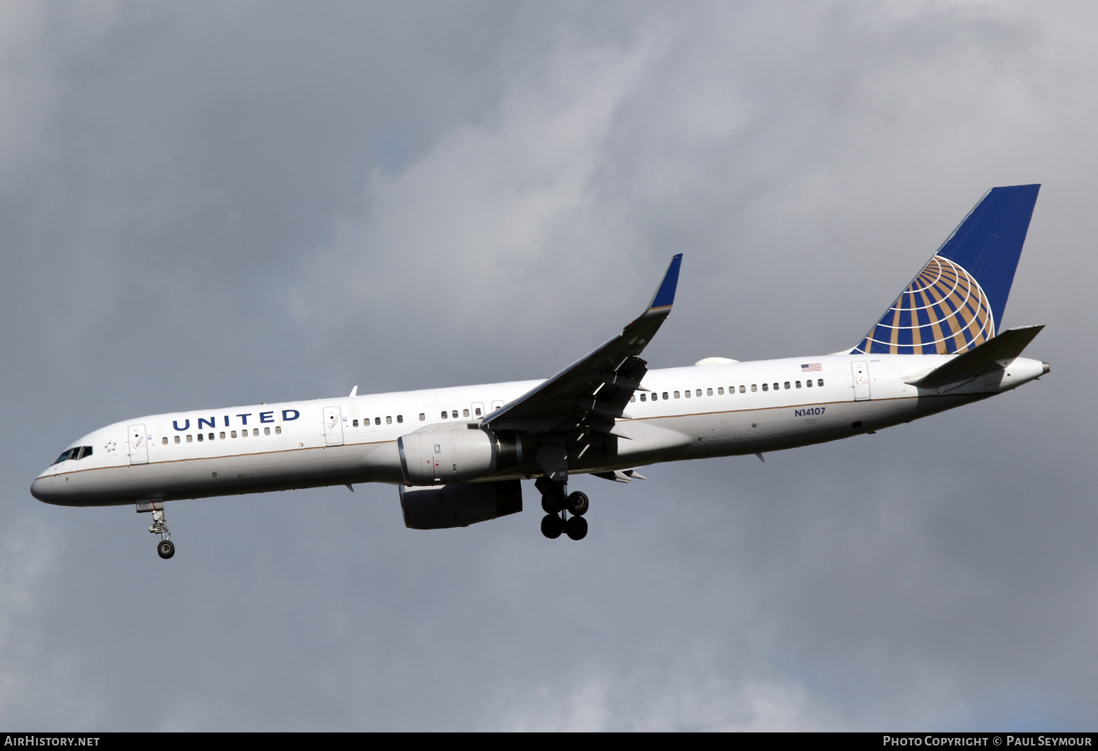 Aircraft Photo of N14107 | Boeing 757-224 | United Airlines | AirHistory.net #437958