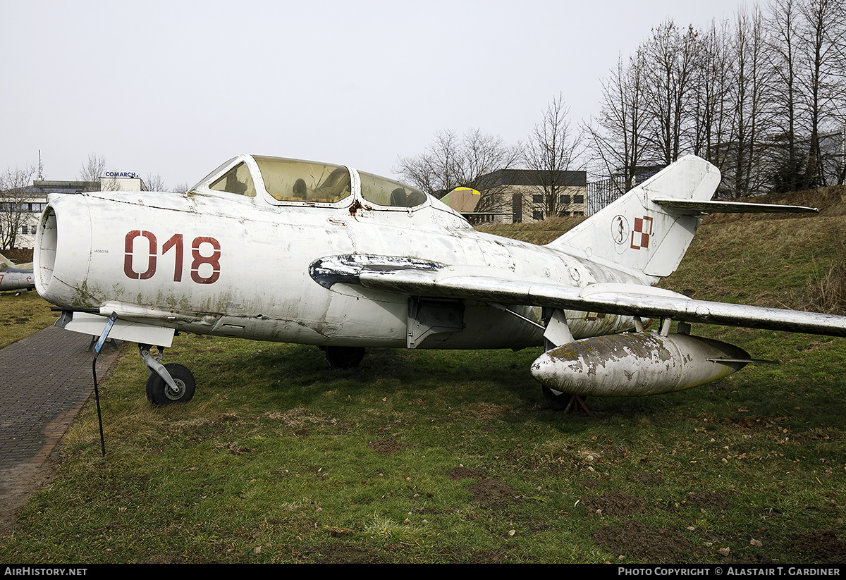 Aircraft Photo of 018 | PZL-Mielec SBLim-2M (MiG-15UTI) | Poland - Air Force | AirHistory.net #437959