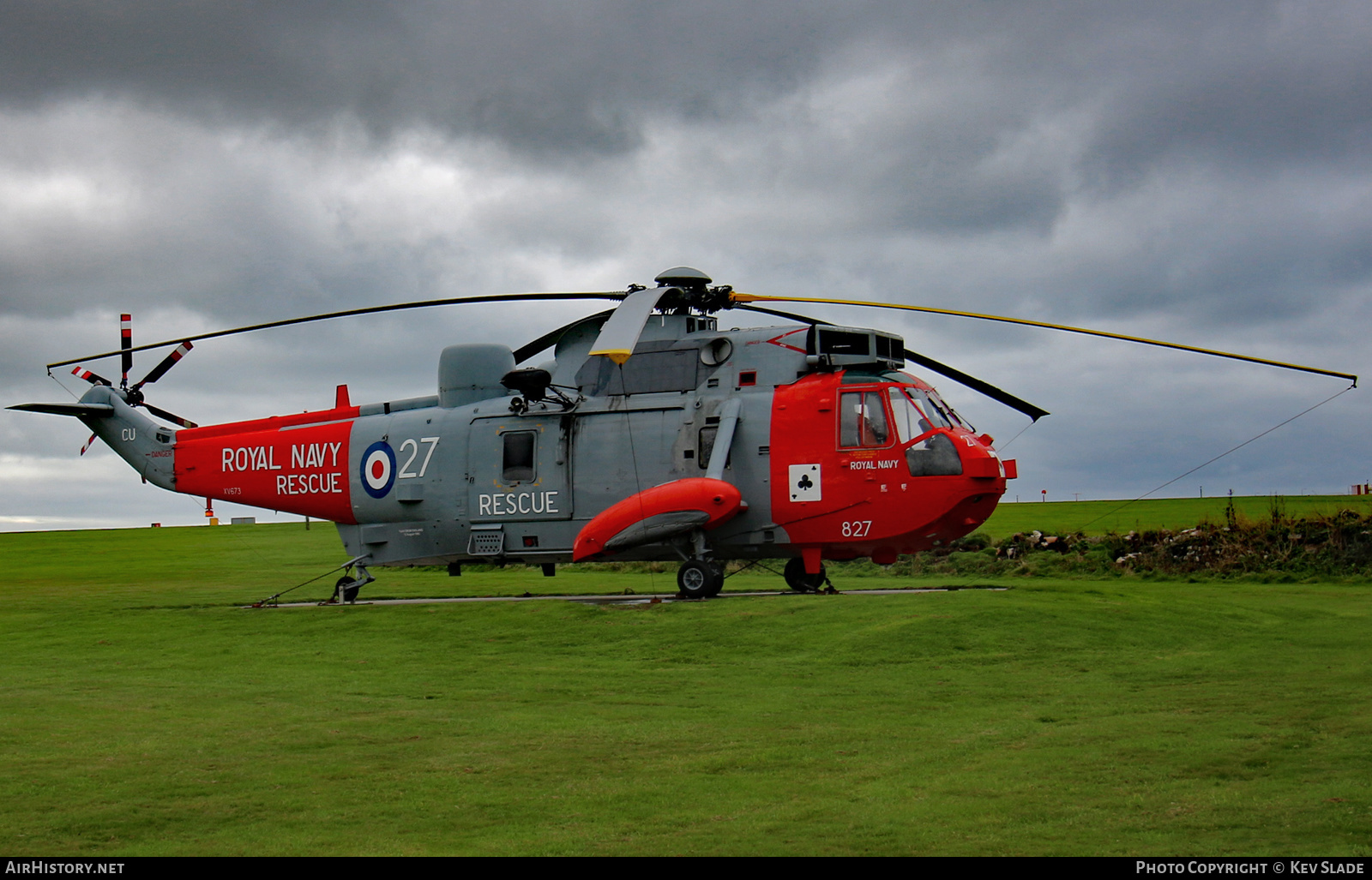 Aircraft Photo of XV673 | Westland WS-61 Sea King HU5 | UK - Navy | AirHistory.net #437962