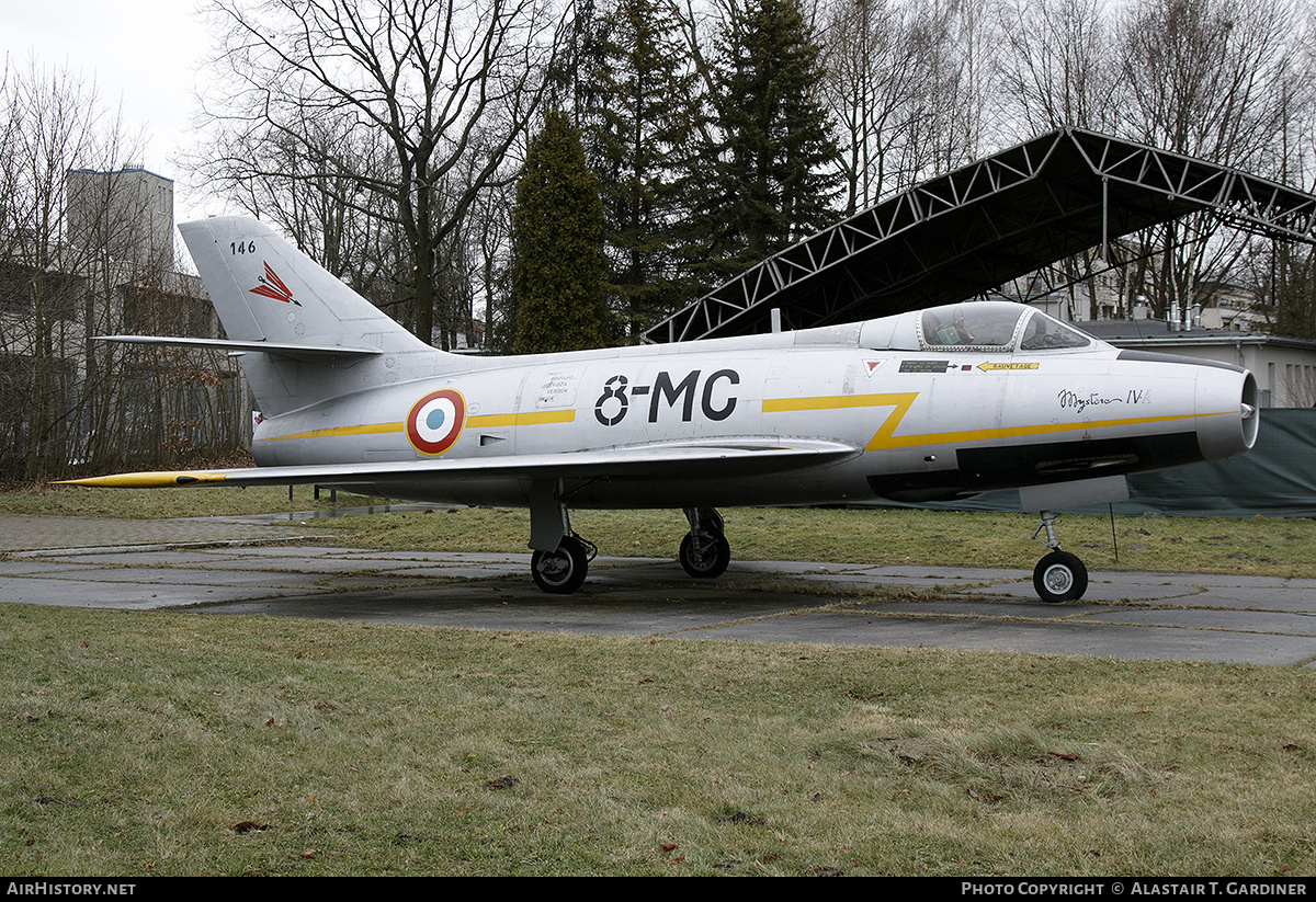 Aircraft Photo of 146 | Dassault MD-454 Mystere IV A | France - Air Force | AirHistory.net #437972