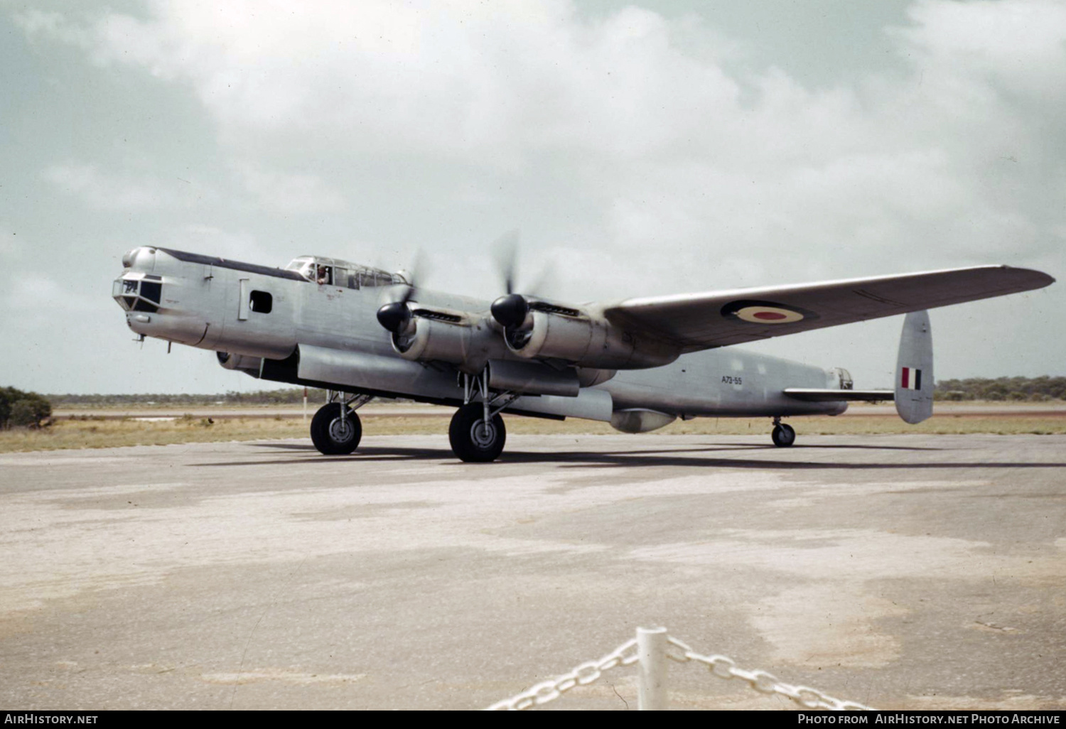 Aircraft Photo of A73-55 | Avro 694 Lincoln Mk.31 | Australia - Air Force | AirHistory.net #437991