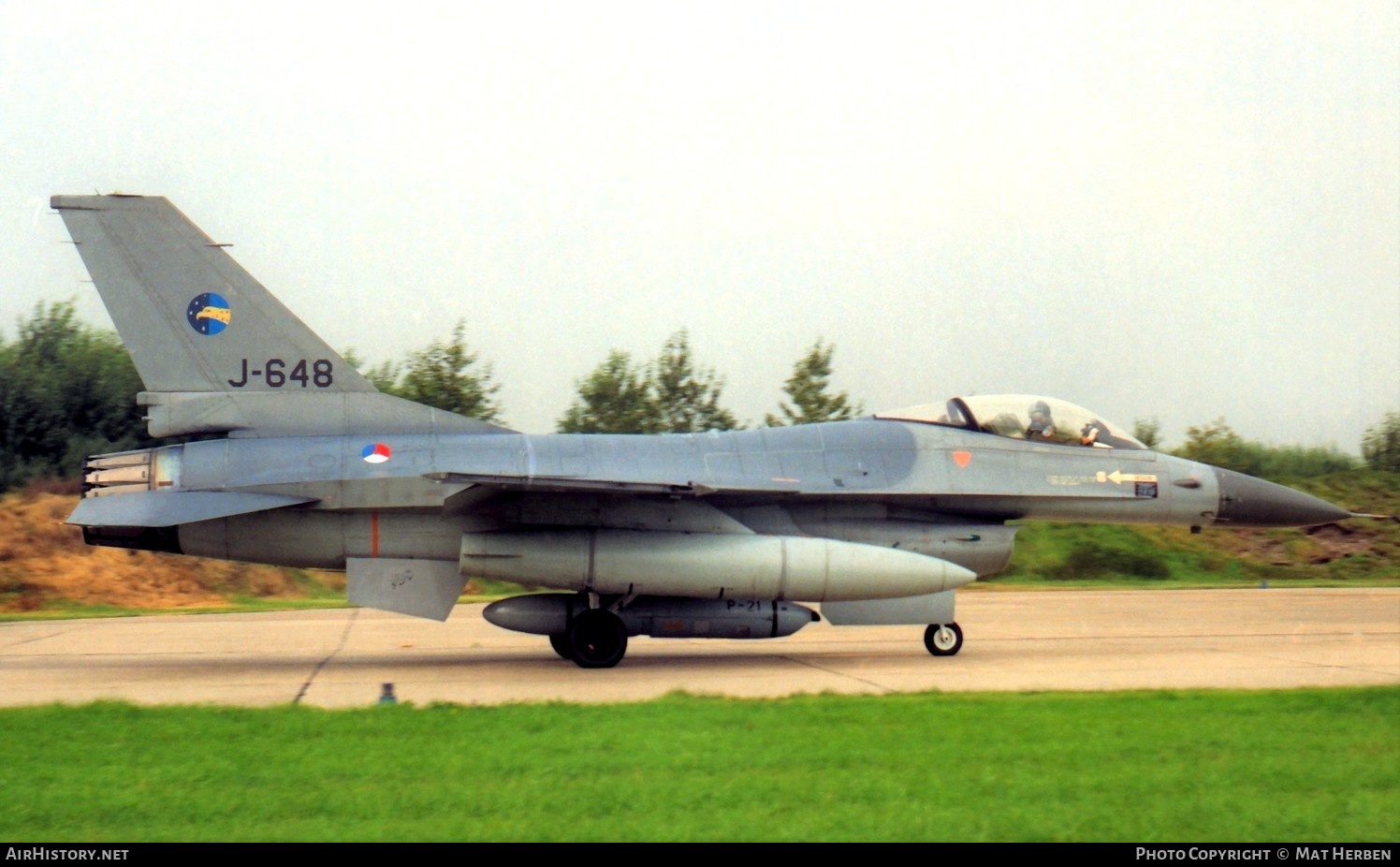 Aircraft Photo of J-648 | General Dynamics F-16A Fighting Falcon | Netherlands - Air Force | AirHistory.net #437992