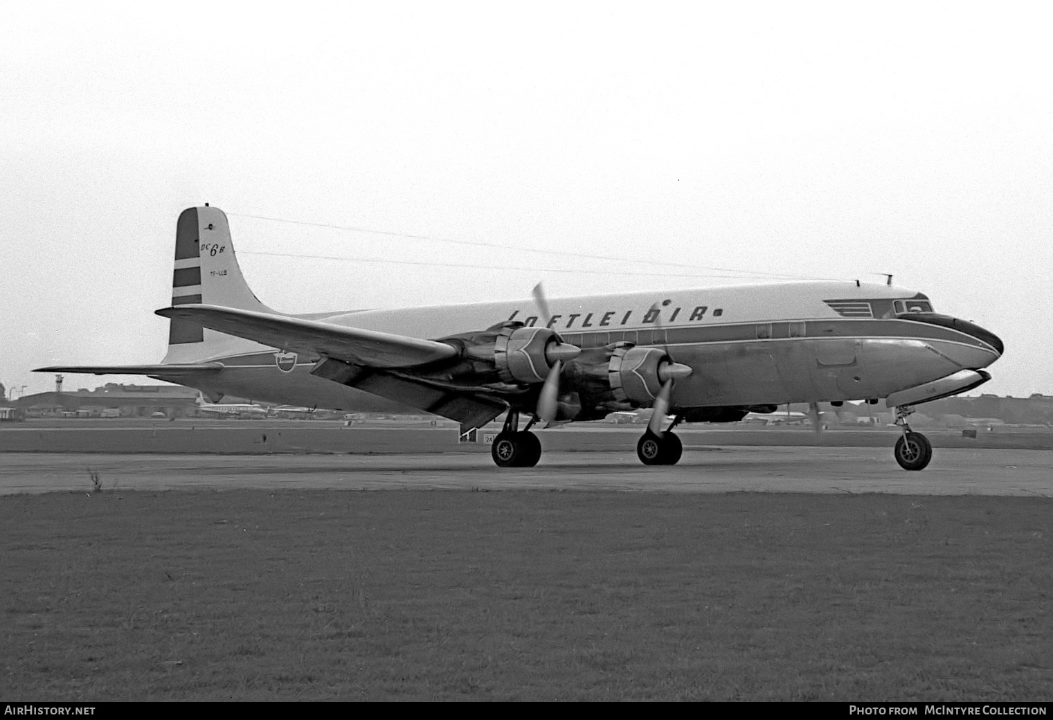 Aircraft Photo of TF-LLB | Douglas DC-6B | Loftleidir - Icelandic Airlines | AirHistory.net #437994