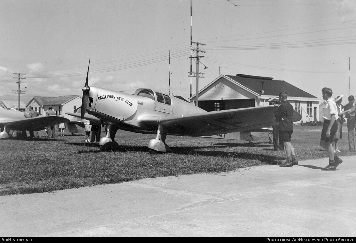 Aircraft Photo of ZK-AJF | Miles M.11 Whitney Straight | Canterbury Aero Club | AirHistory.net #438006