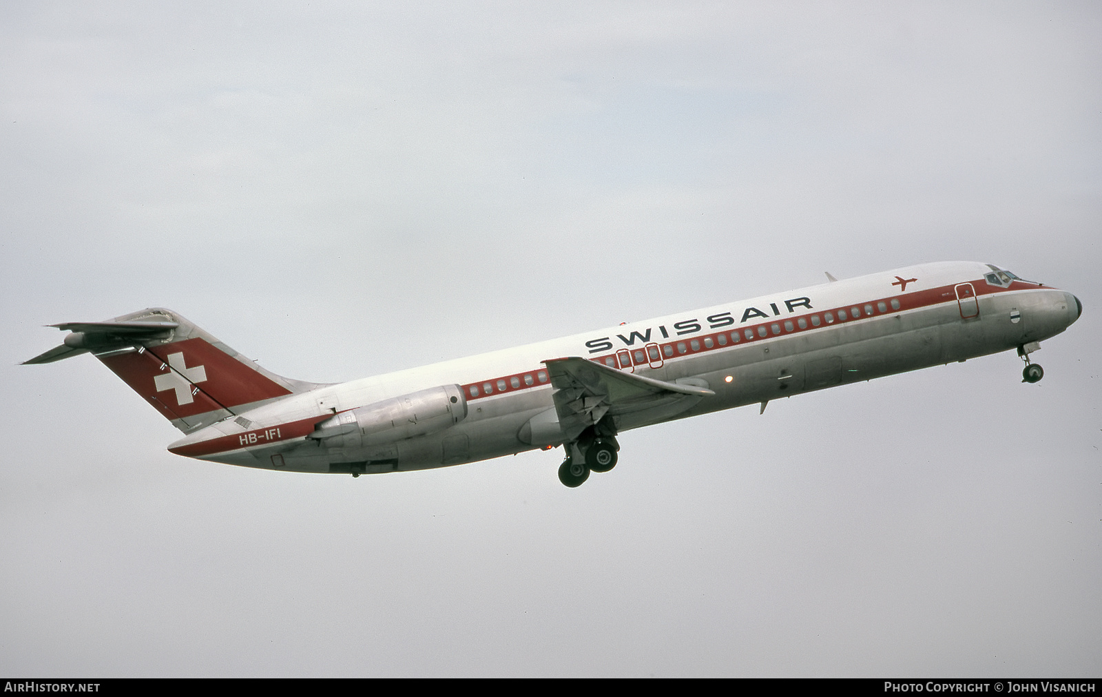 Aircraft Photo of HB-IFI | McDonnell Douglas DC-9-32 | Swissair | AirHistory.net #438011