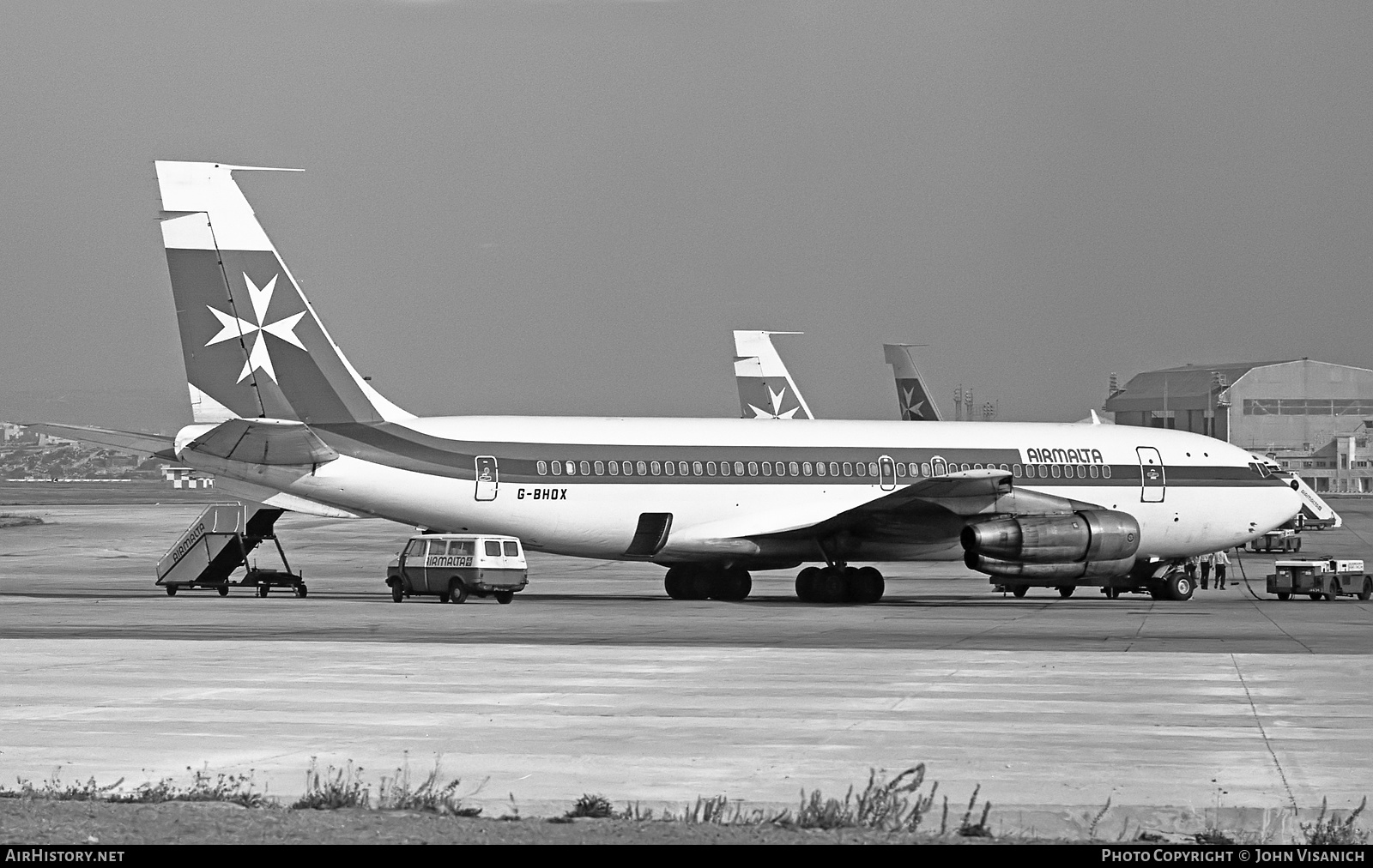 Aircraft Photo of G-BHOX | Boeing 707-123(B) | Air Malta | AirHistory.net #438016
