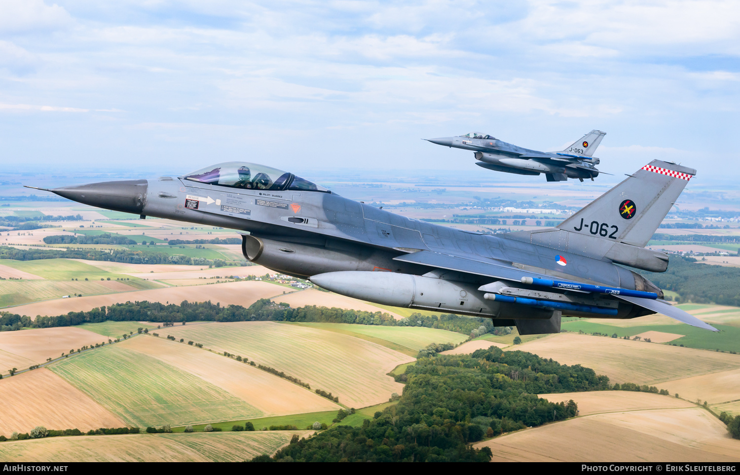 Aircraft Photo of J-062 | General Dynamics F-16AM Fighting Falcon | Netherlands - Air Force | AirHistory.net #438032