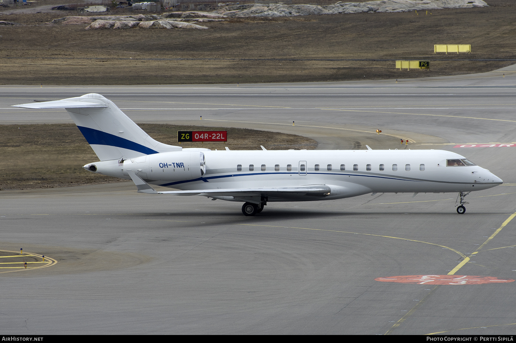 Aircraft Photo of OH-TNR | Bombardier Global Express (BD-700-1A10) | AirHistory.net #438052