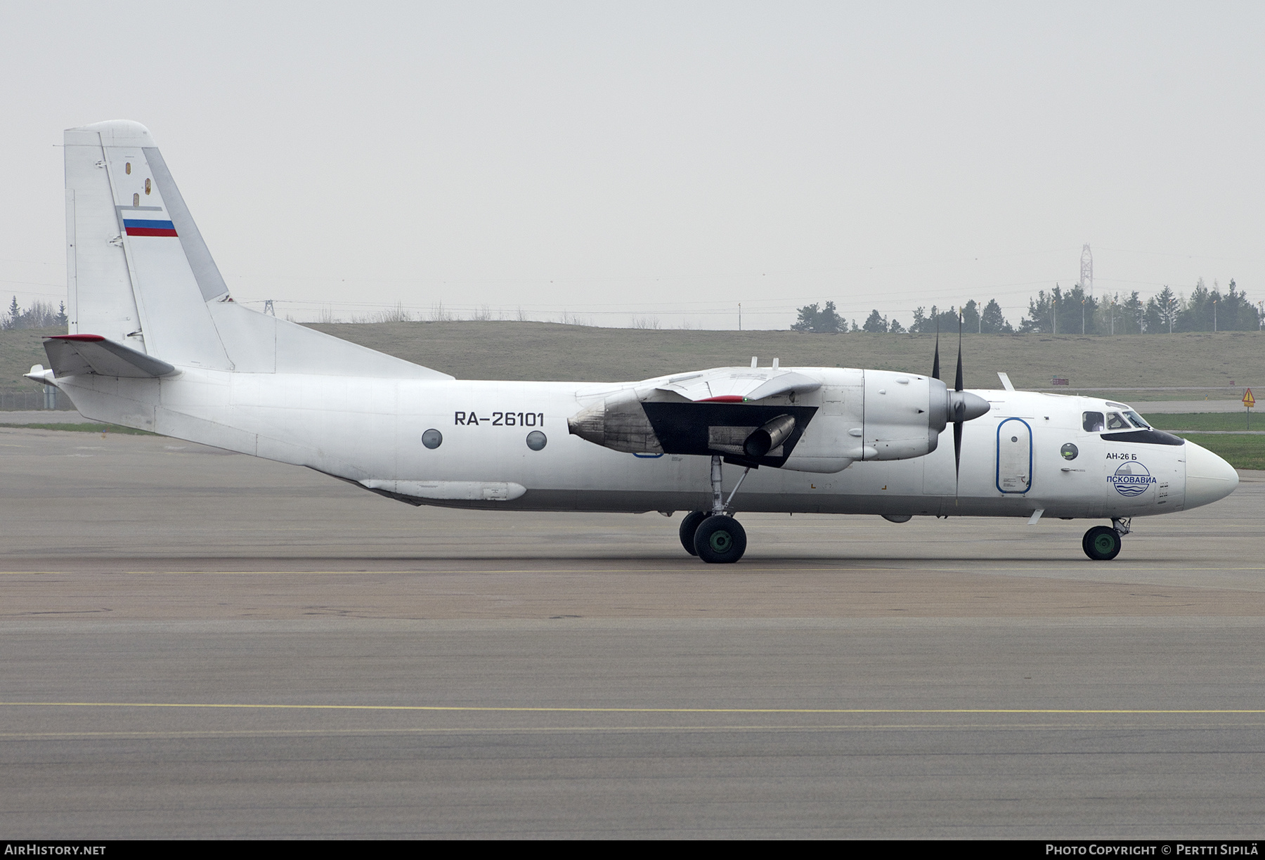 Aircraft Photo of RA-26101 | Antonov An-26B | Pskovavia | AirHistory.net #438062