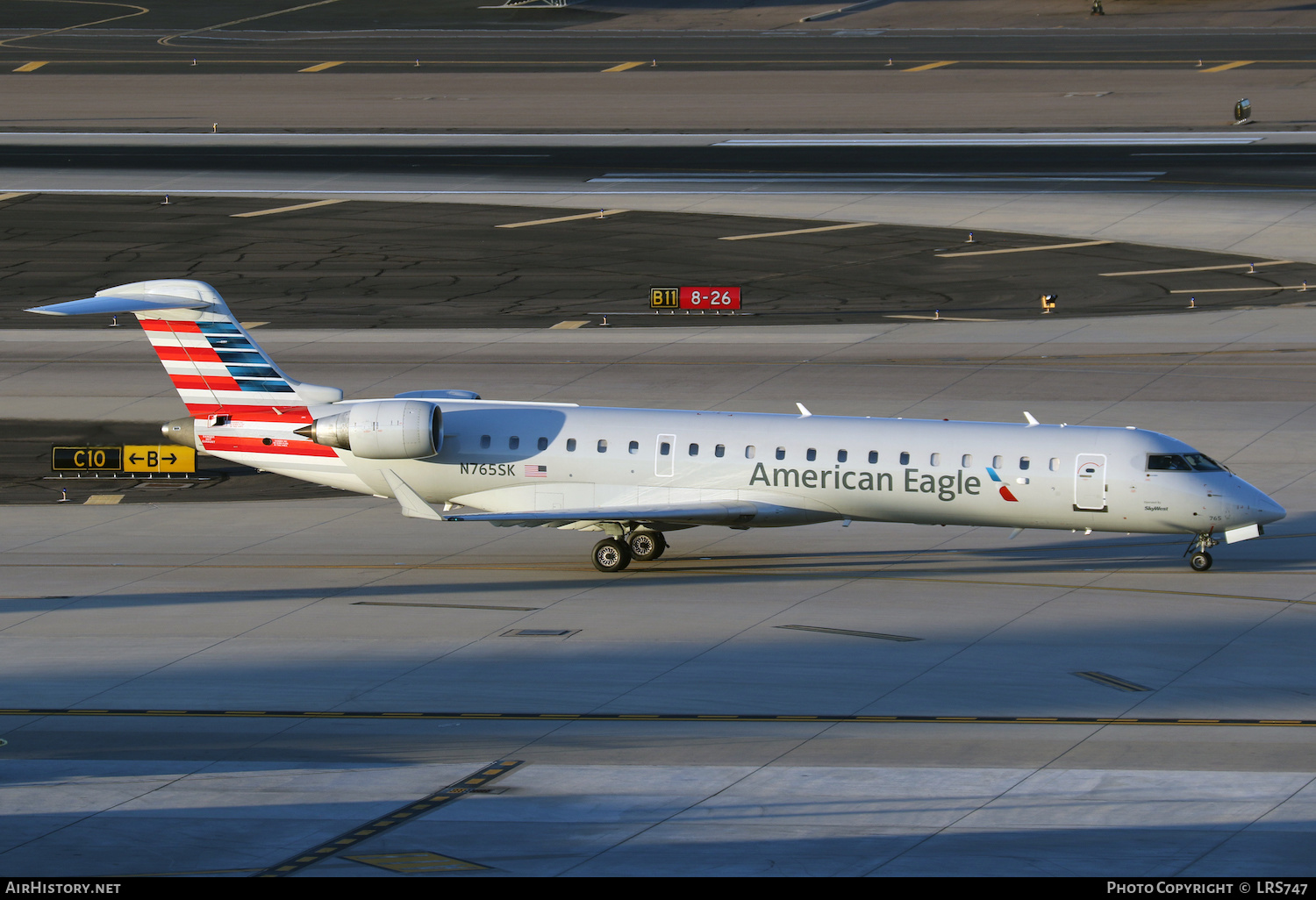 Aircraft Photo of N765SK | Bombardier CRJ-701ER (CL-600-2C10) | American Eagle | AirHistory.net #438067