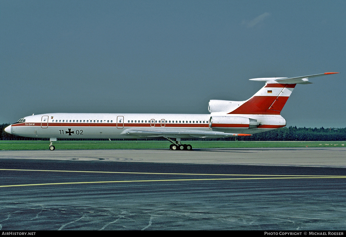 Aircraft Photo of 1102 | Tupolev Tu-154M | Germany - Air Force | AirHistory.net #438069