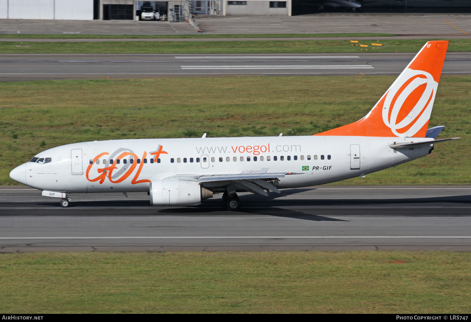 Aircraft Photo of PR-GIF | Boeing 737-73S | GOL Linhas Aéreas | AirHistory.net #438078