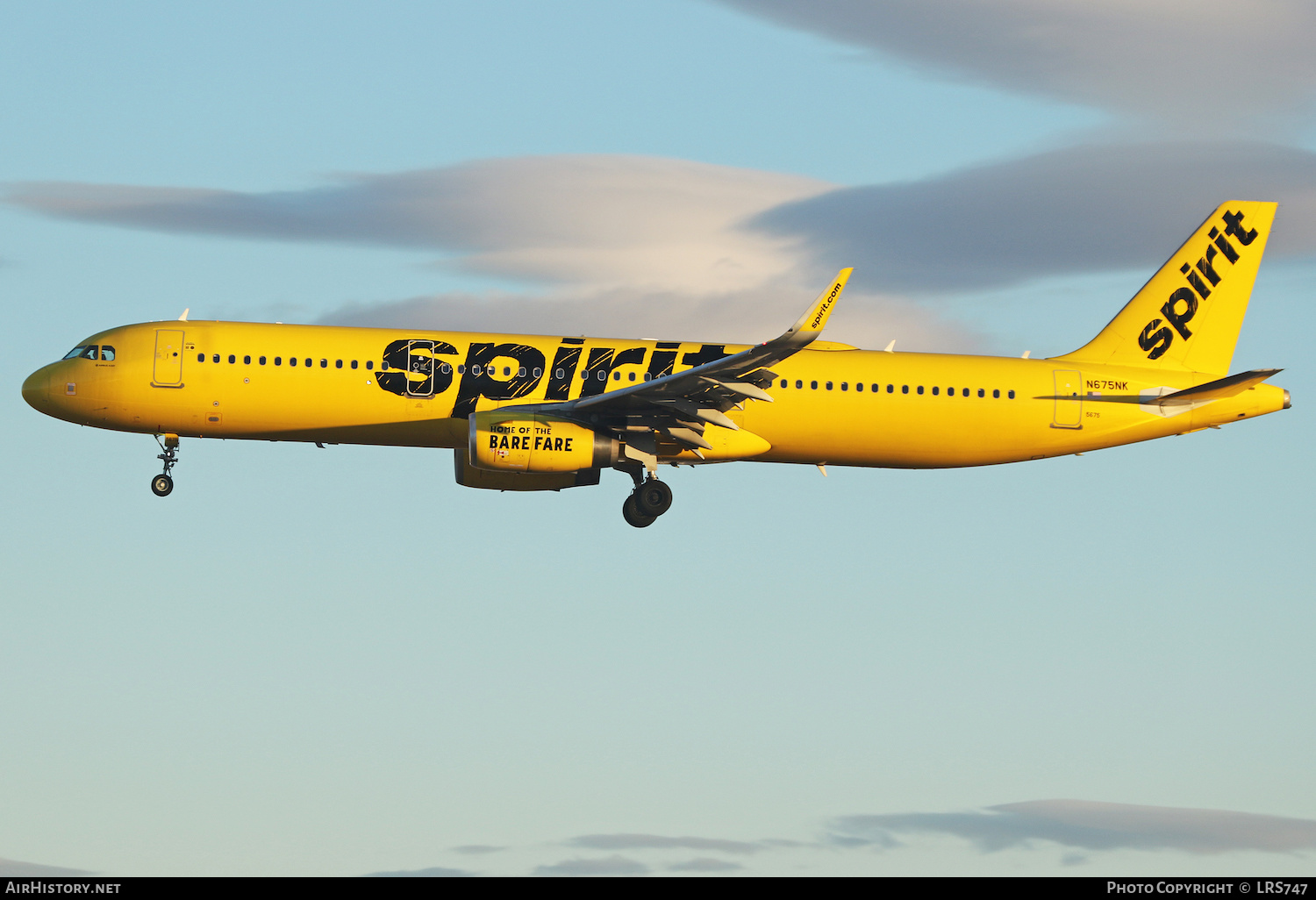 Aircraft Photo of N675NK | Airbus A321-231 | Spirit Airlines | AirHistory.net #438090