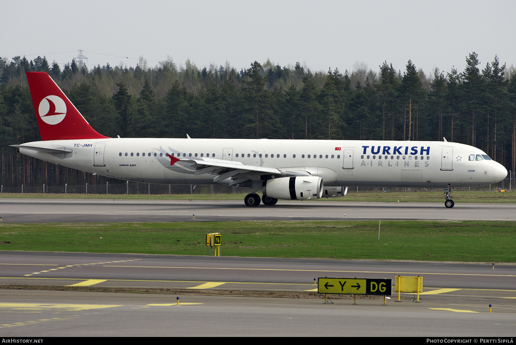 Aircraft Photo of TC-JMH | Airbus A321-232 | Turkish Airlines | AirHistory.net #438094
