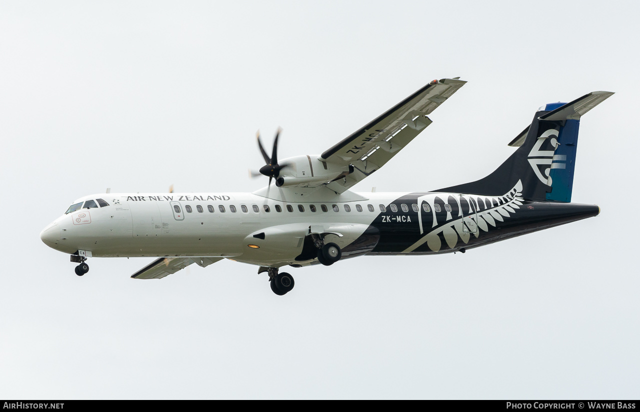 Aircraft Photo of ZK-MCA | ATR ATR-72-500 (ATR-72-212A) | Air New Zealand Link | AirHistory.net #438099