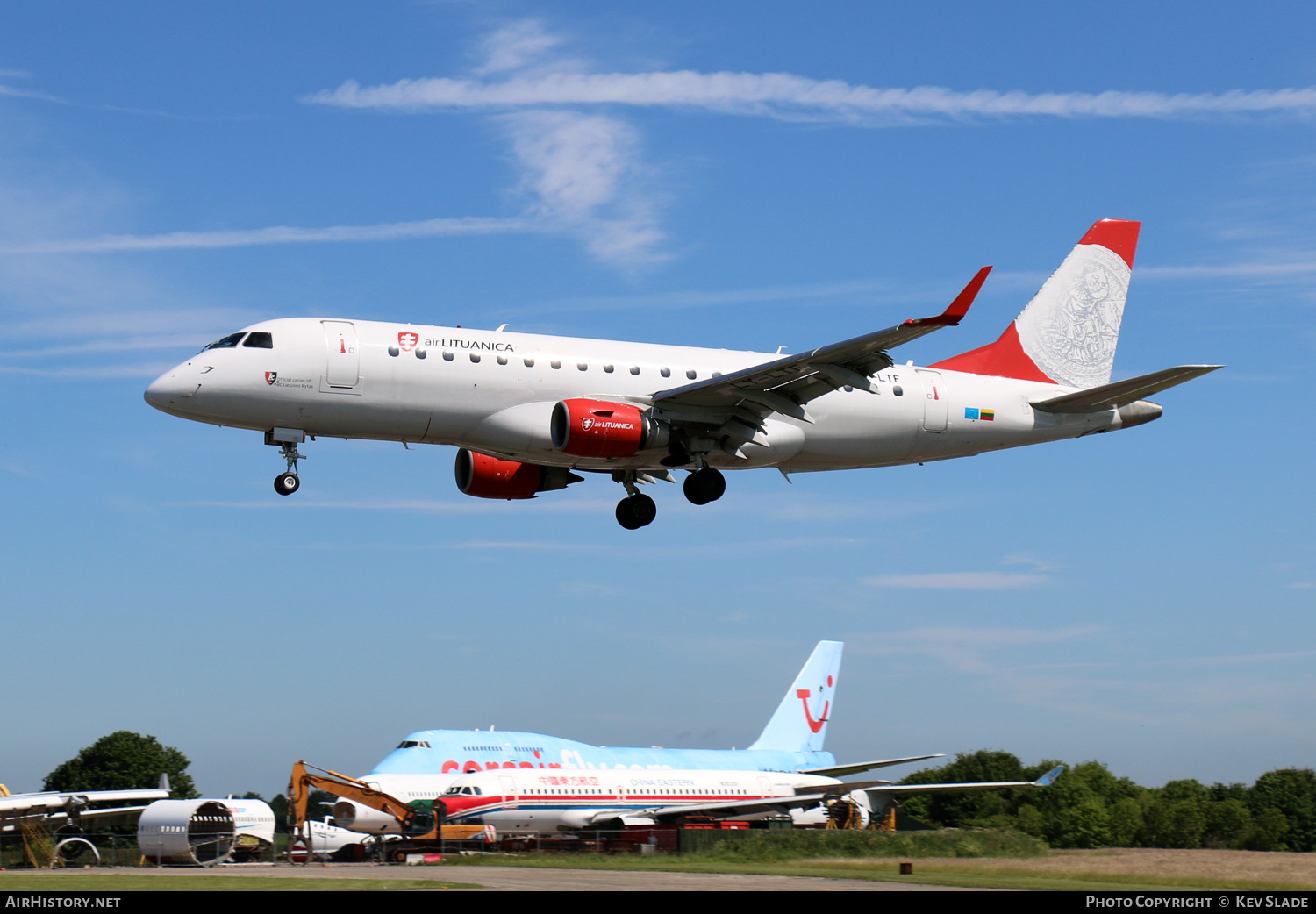 Aircraft Photo of LY-LTF | Embraer 175LR (ERJ-170-200LR) | Air Lituanica | AirHistory.net #438121